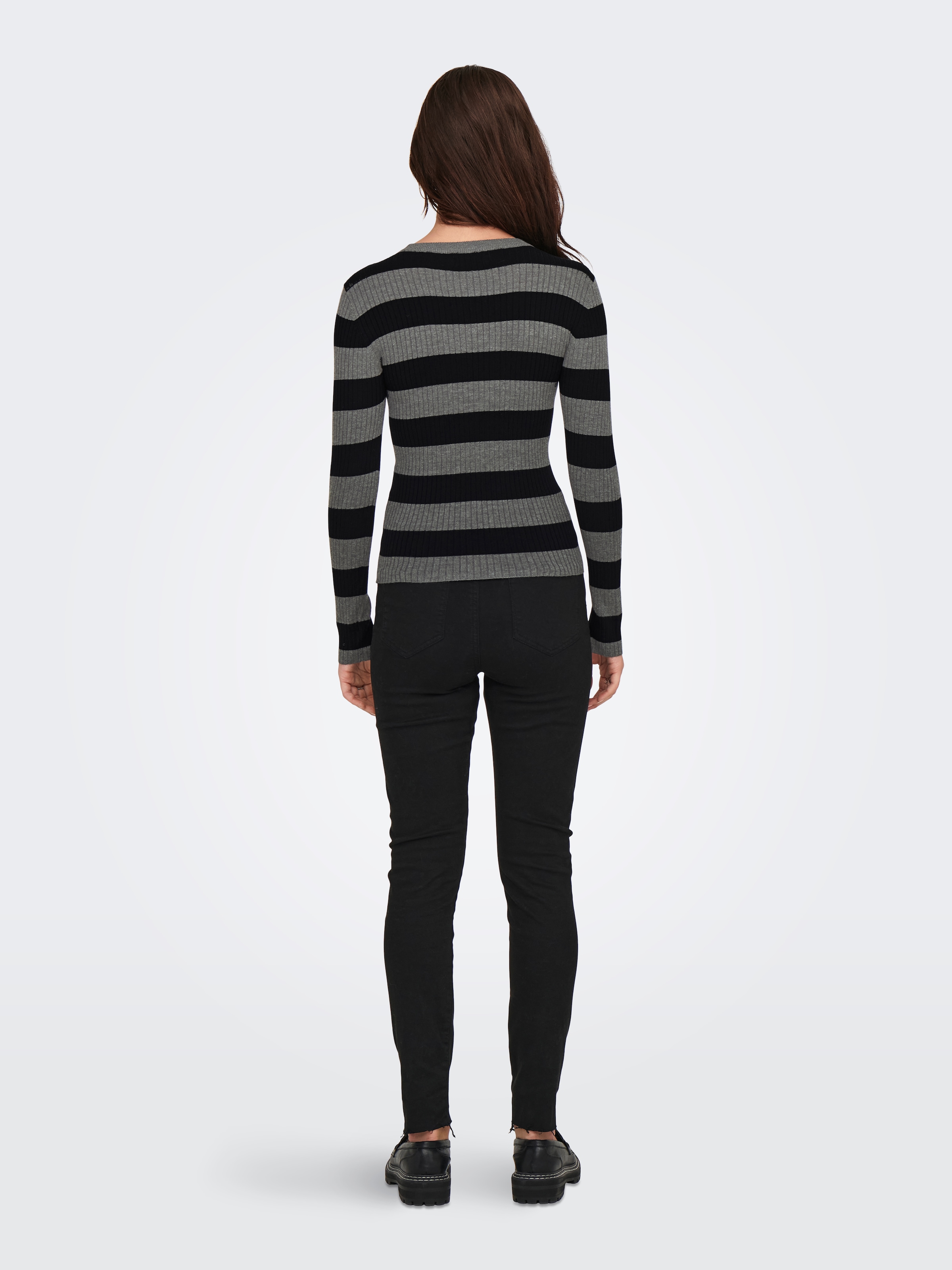 JDY Rundhalspullover »JDYPLUM L/S O-NECK PULLOVER KNT NOOS«