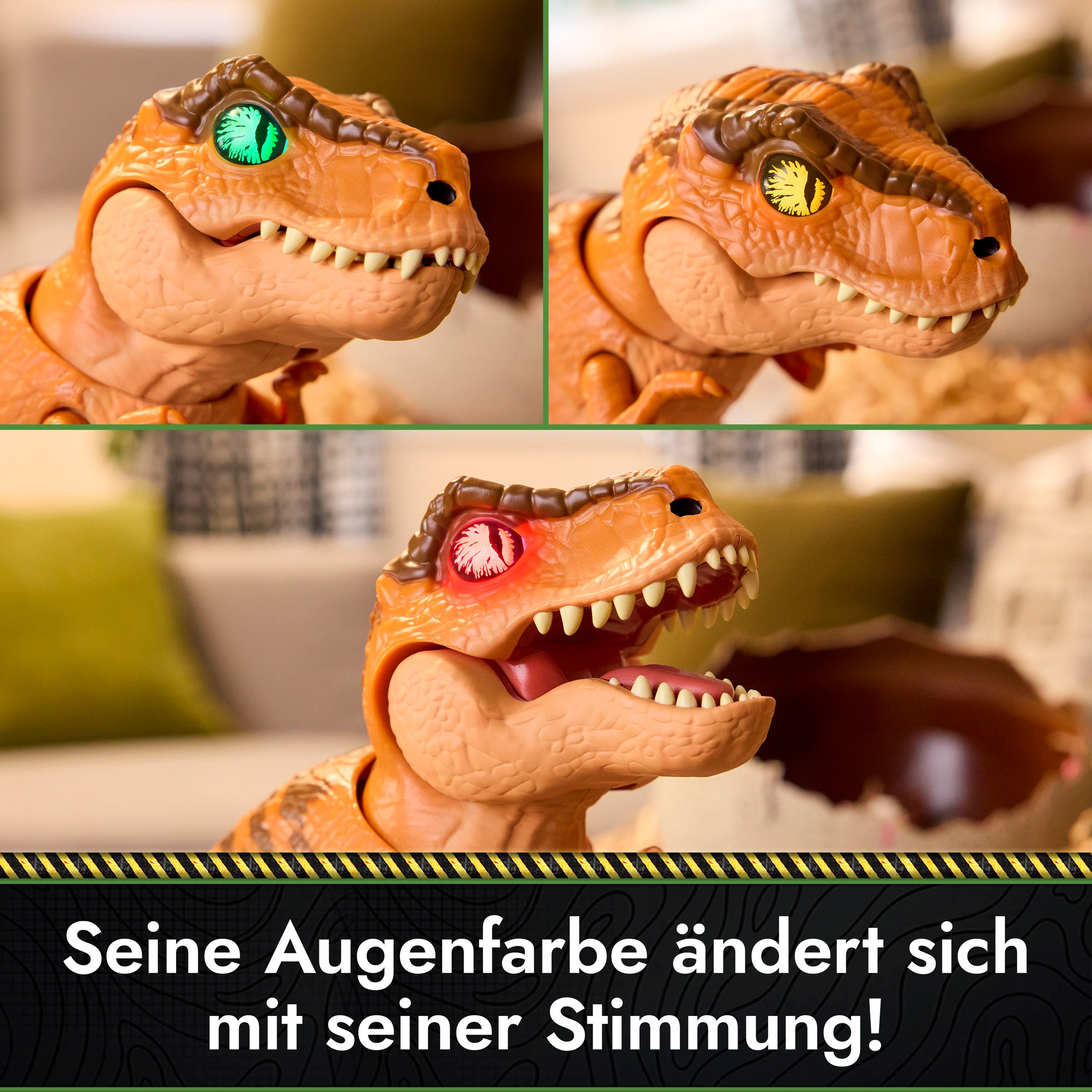 Spin Master Personnage de jeu »Primal Hatch - Interaktiver T-Rex im Ei« mit Licht und Sound