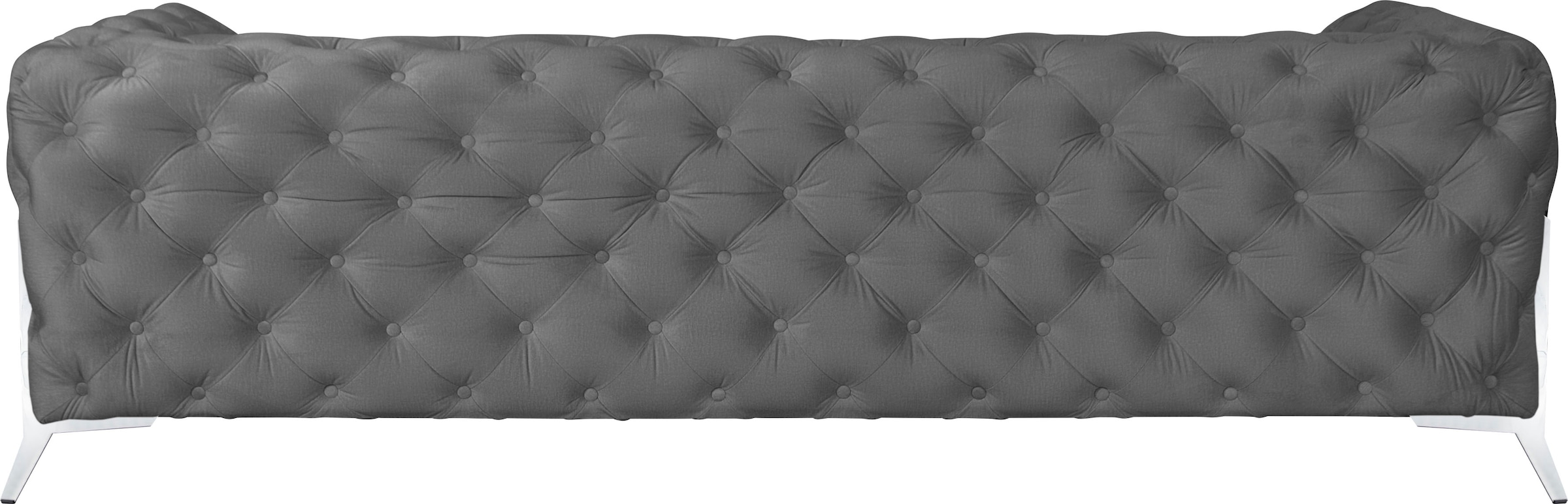 Leonique Chesterfield-Sofa »Amaury«, aufwändige Knopfheftung, moderne Chesterfield Optik, Fussfarbe wählbar