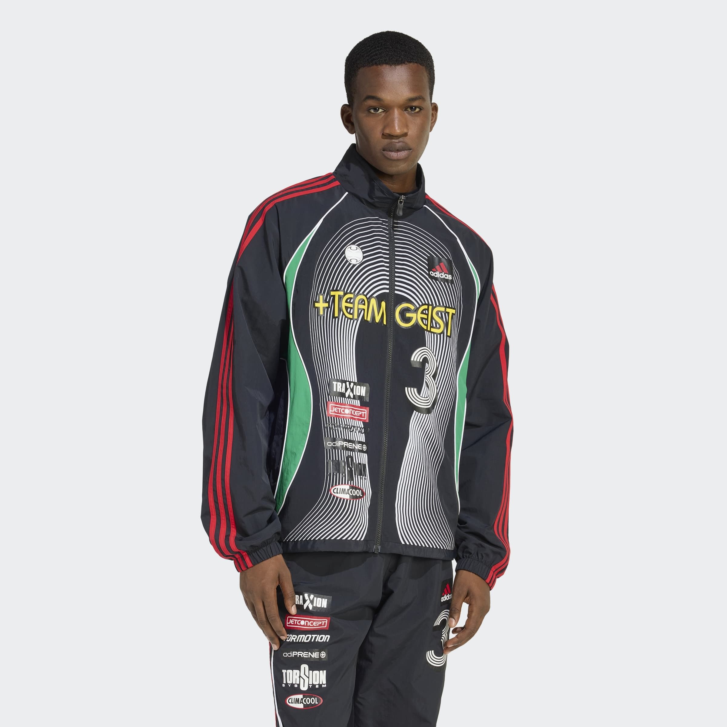 adidas Originals Veste d'entraînement »GFX TRACK TOP« lockere Passform, aus weichem Material