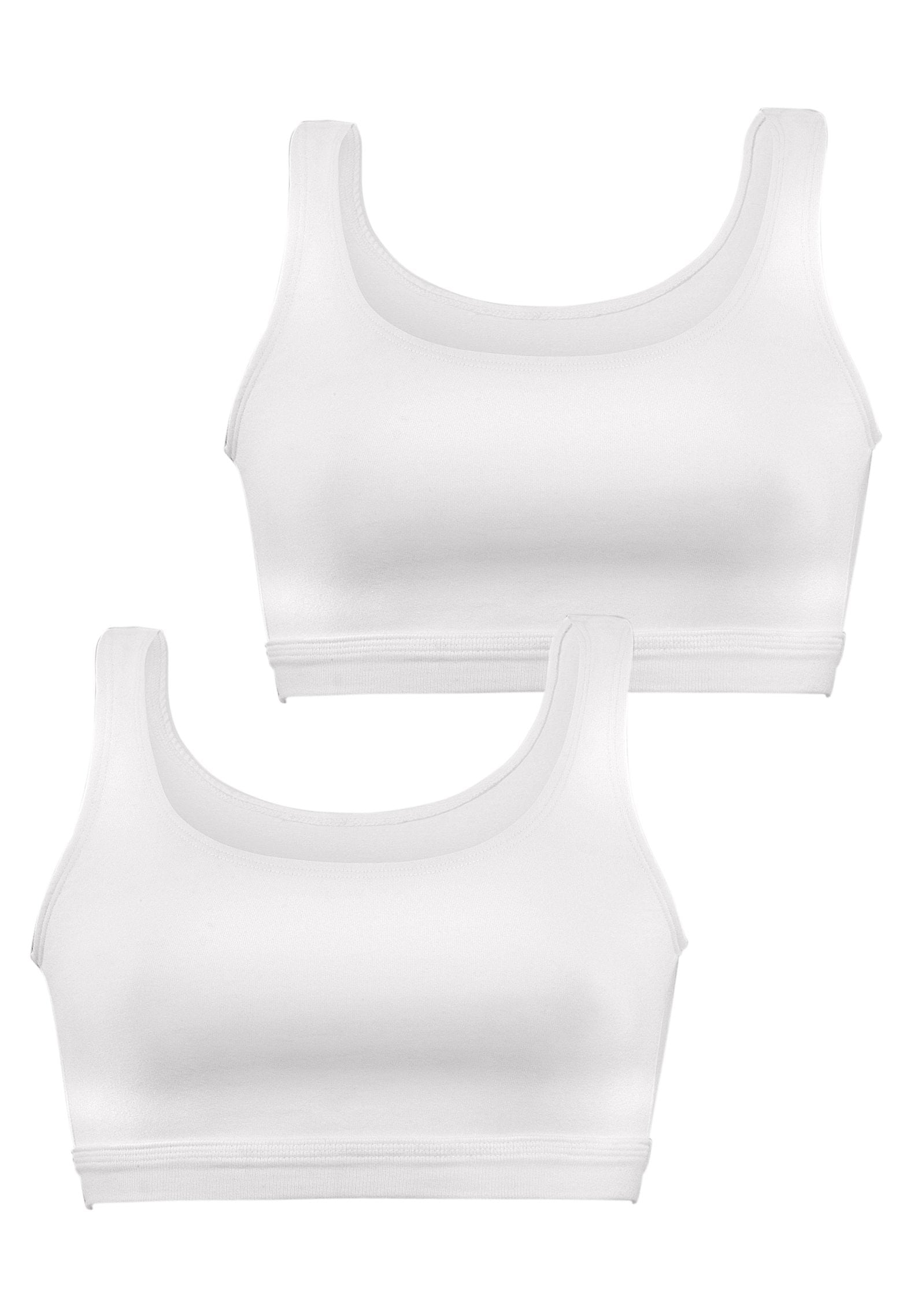 Bustier, Cup A/B-C/D aus elastischer Baumwoll-Qualität