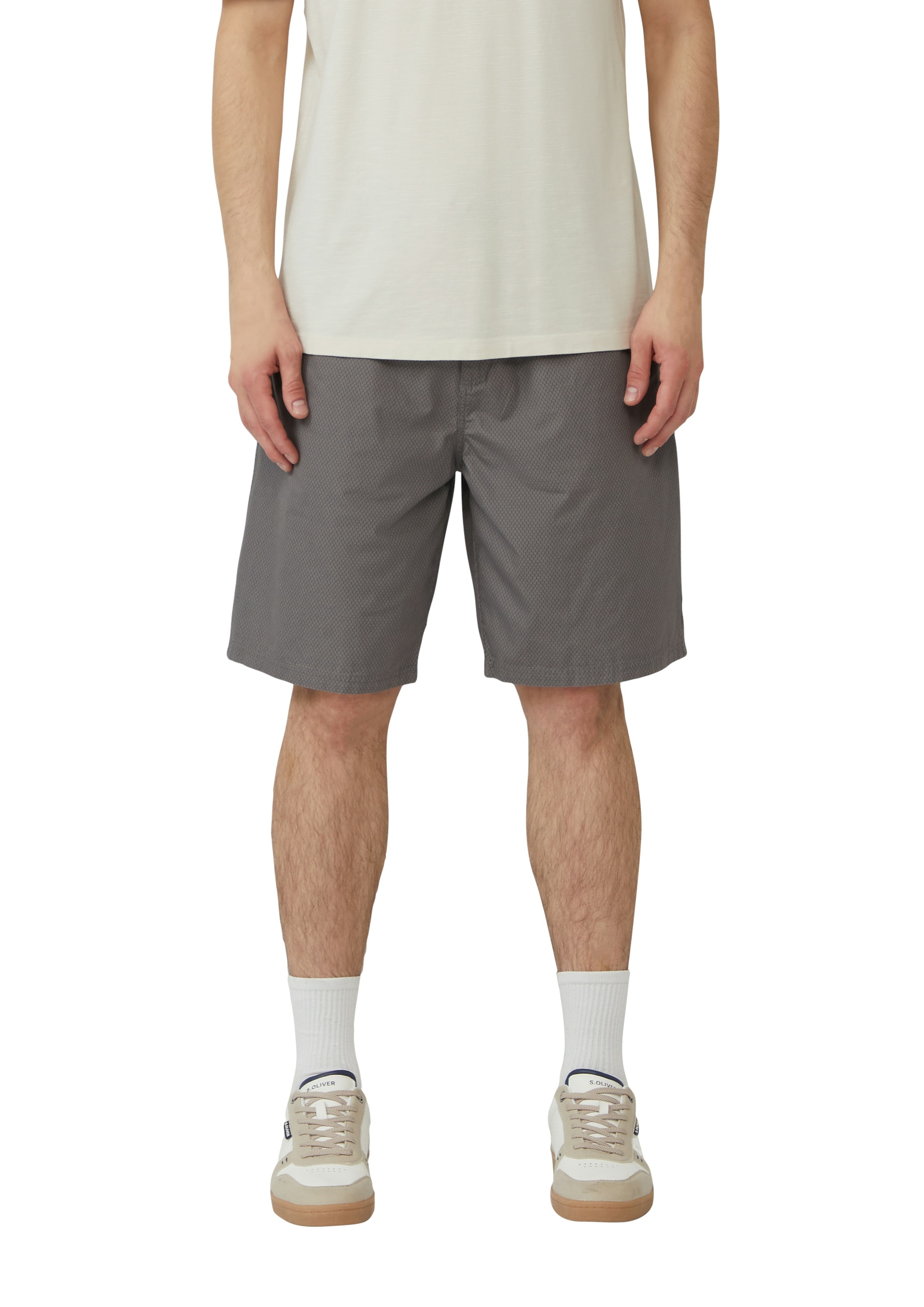 Image of s.Oliver Bermudas Sommerhose mit Struktur Muster