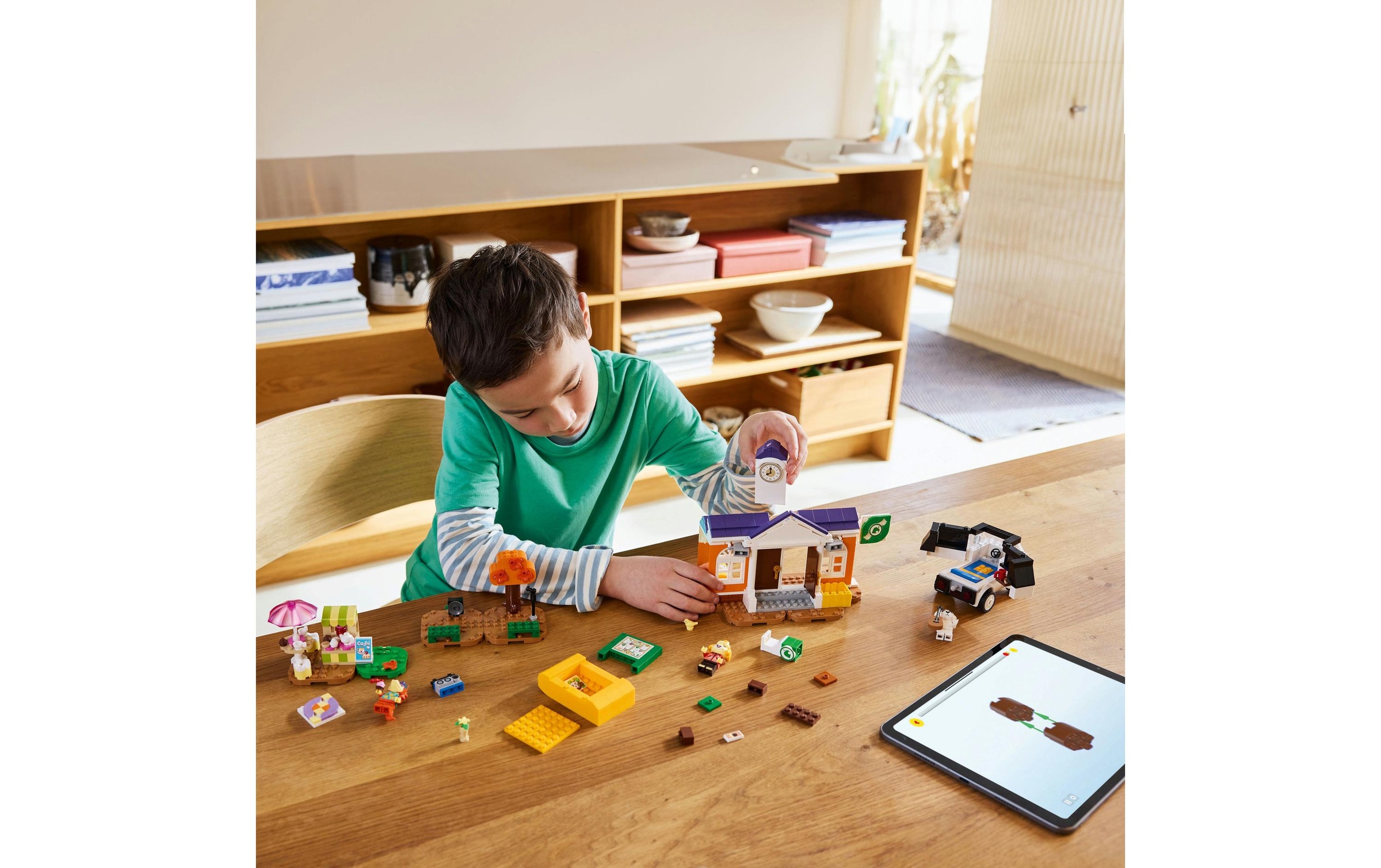LEGO® Konstruktionsspielsteine »Animal Crossing K.K. spielt auf dem Festplatz 77052«, (550 St.)