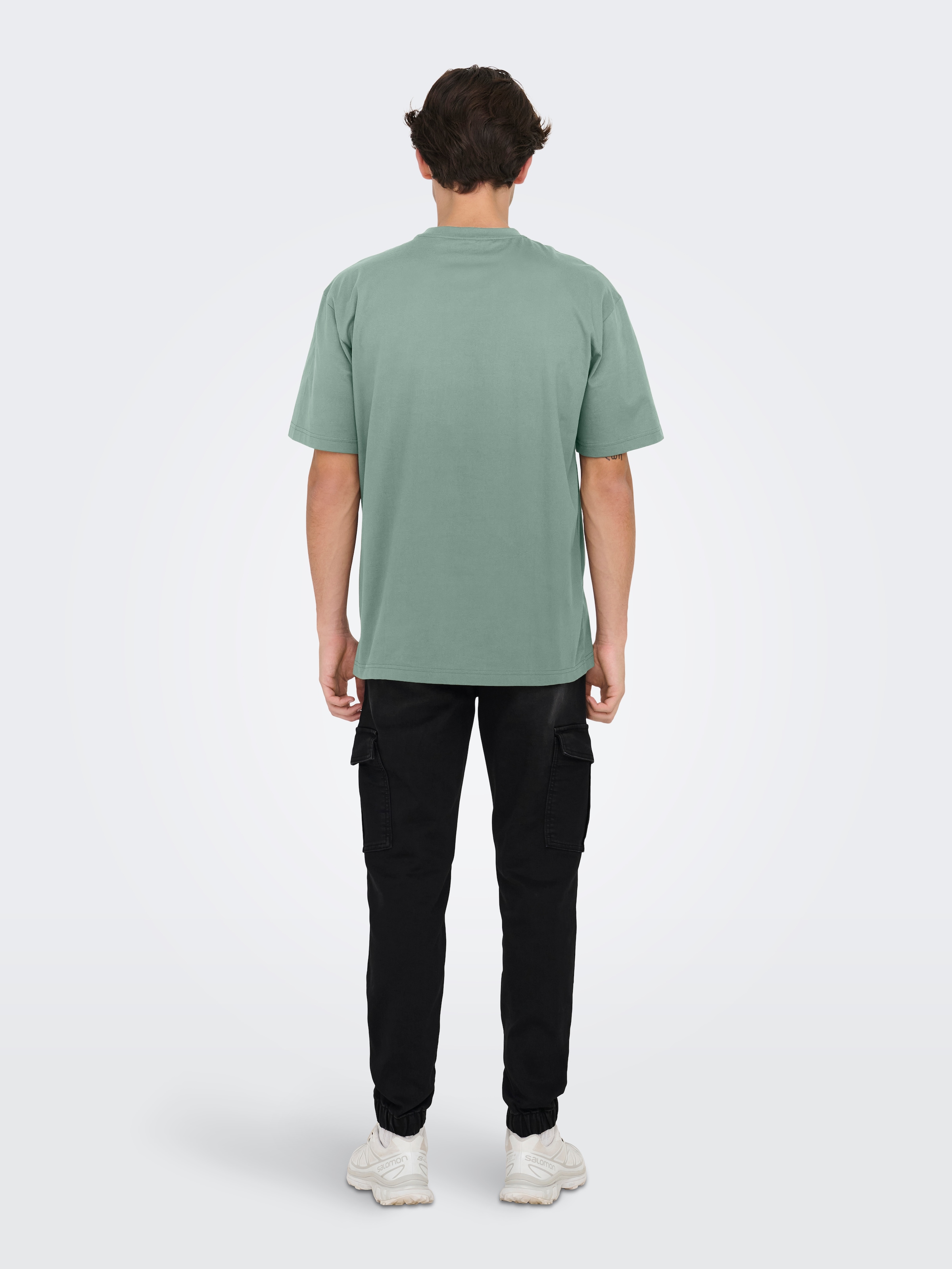 ONLY & SONS Rundhalsshirt »ONSFRED RLX SS TEE« Baumwolle, relaxed fit