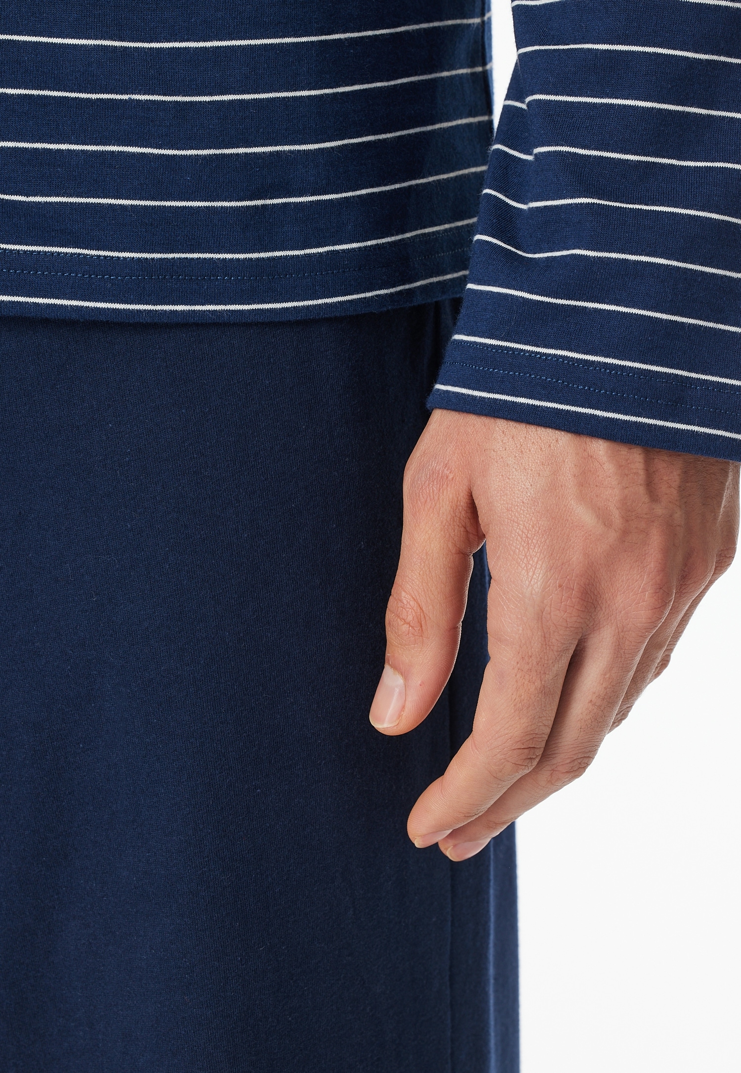 Schiesser Schlafanzug »"Casual Essentials"«, (2 tlg.), mit Streifen