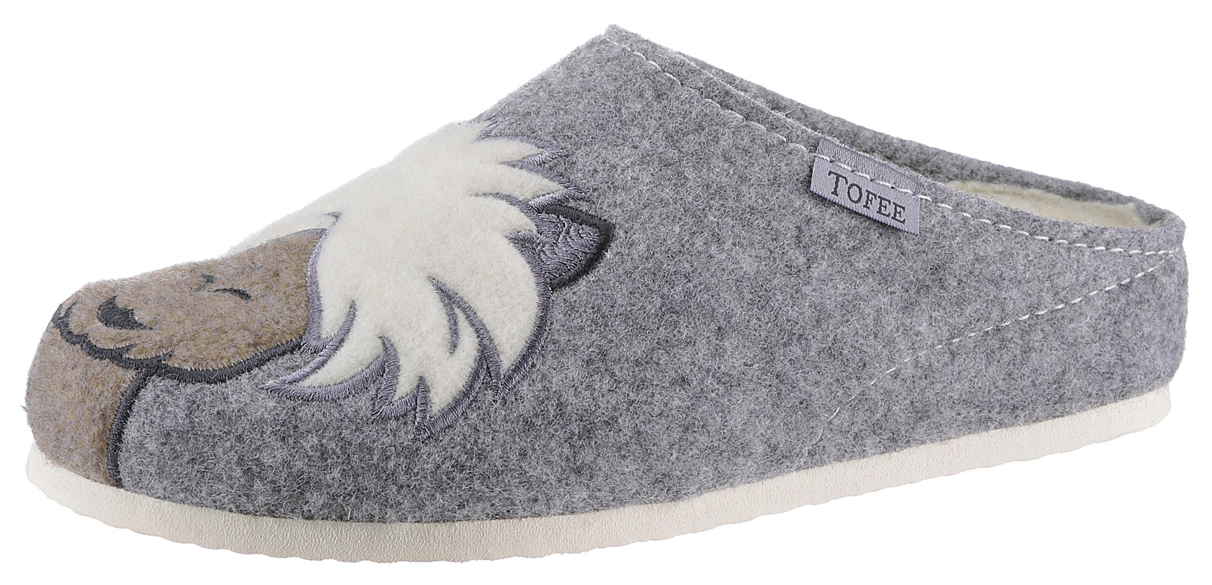 Image of Tofee Pantoffel, mit witzigem Alpaca-Motiv bei Ackermann Versand Schweiz
