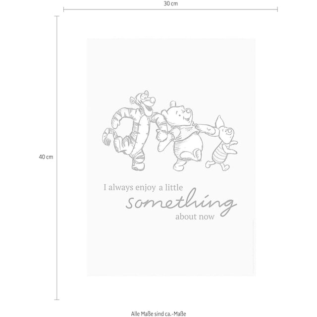 Komar Poster »Winnie Pooh Little Something«, Disney, (1 St.), Kinderzimmer,  Schlafzimmer, Wohnzimmer günstig kaufen