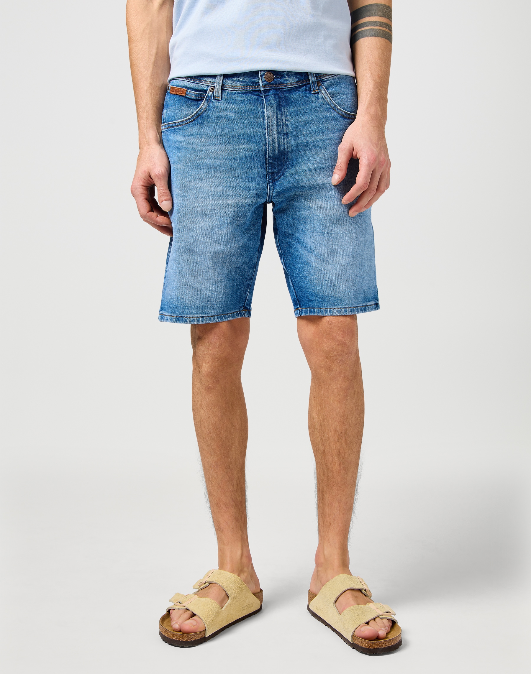 Image of Wrangler Regular-fit-Jeans "TEXAS SHORTS"