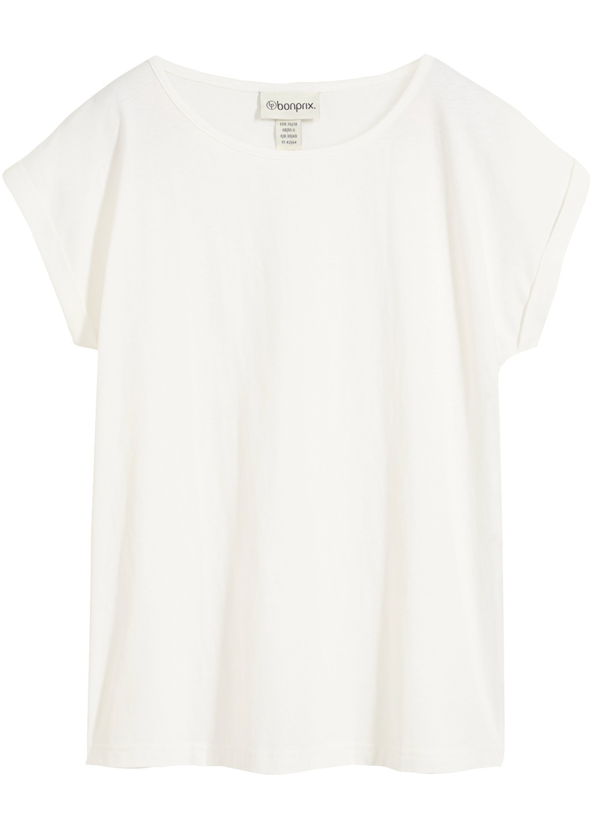bonprix Tunikashirt Oversize-Passform, Kurzarm-Design, für Frühling und Sommer