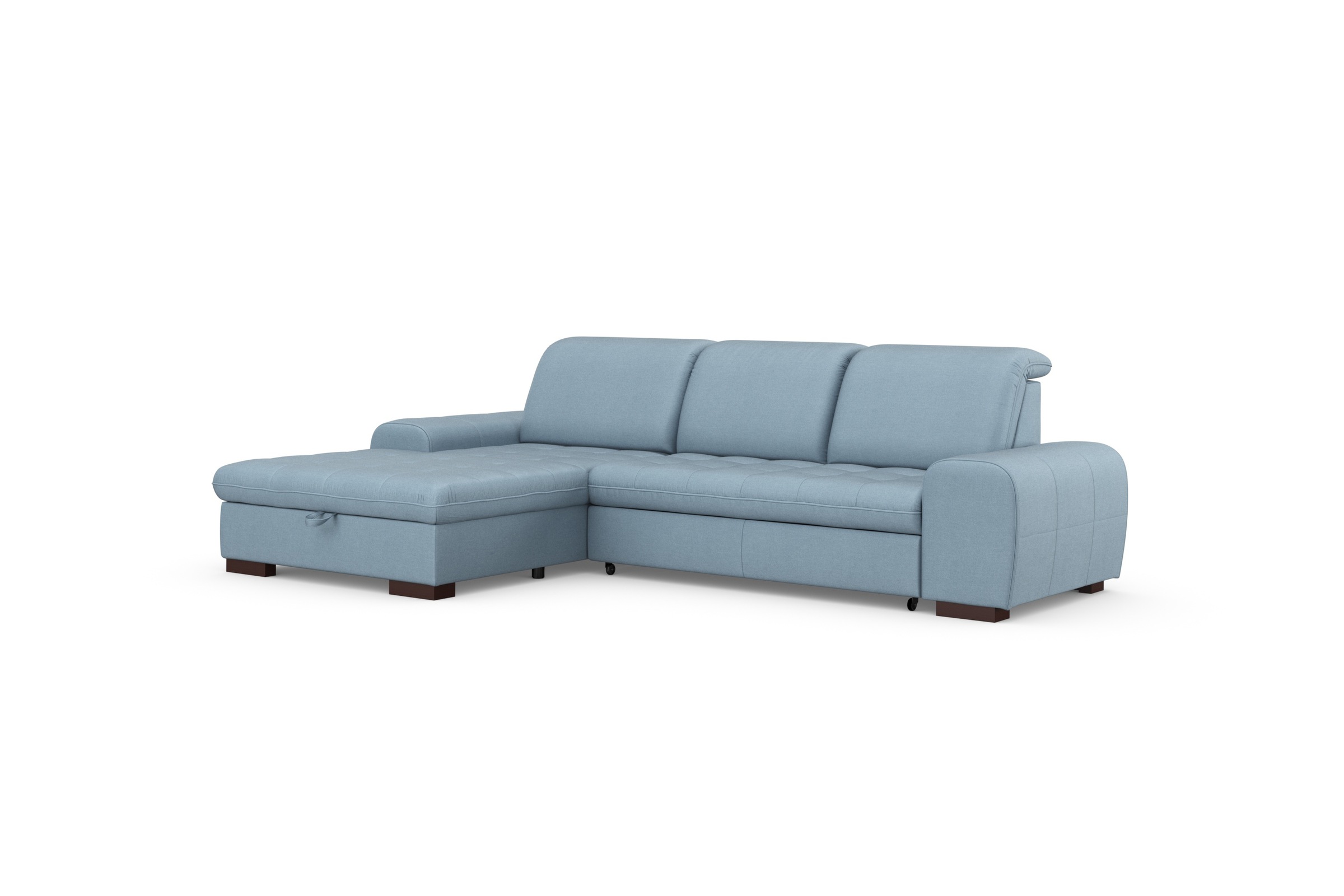 sit&more Ecksofa »Luxor L-Form«, wahlweise mit Bettfunktion, Bettkasten und Kopfteilverstellung