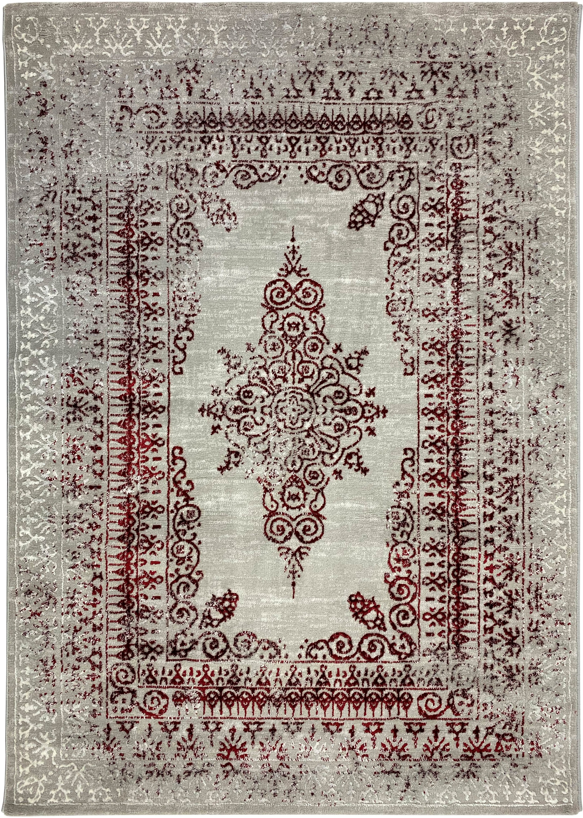 Image of RESITAL The Voice of Carpet Teppich »Vogue 221 (ohne Fransen)«, rechteckig, 9 mm Höhe, Kurzflor, gewebt, Orient-Optik, Hoch-Tief-Struktur, Vintage Design, ideal im Wohnzimmer & Schlafzimmer bei Ackermann Versand Schweiz