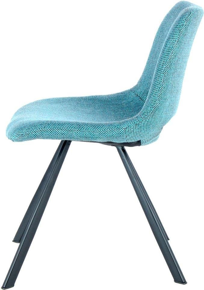 Kayoom Chaise »Josephine 325 2er-Set , zeitloses Design, mit geometrischer Aussparung« (Set) 2 cuispflegeleicht, schlicht, weiche Polsterung für angenehmes Sitzgefühl