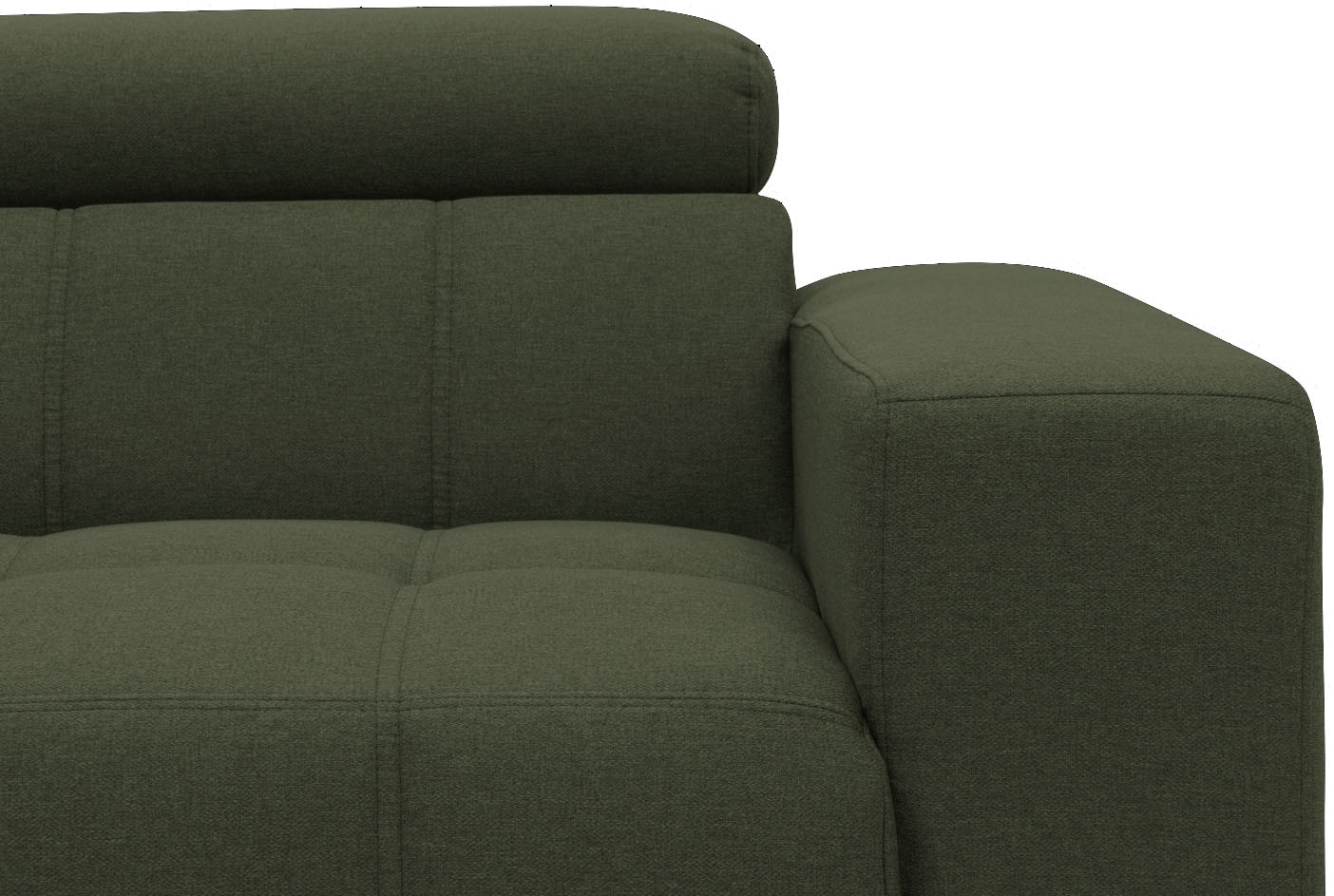 DOMO collection 2-Sitzer »Trento, mit Kufenfuss oder Einzelfuss«, wahlweise mit Kopfteilverstellung und in zwei Grössen erhältlich