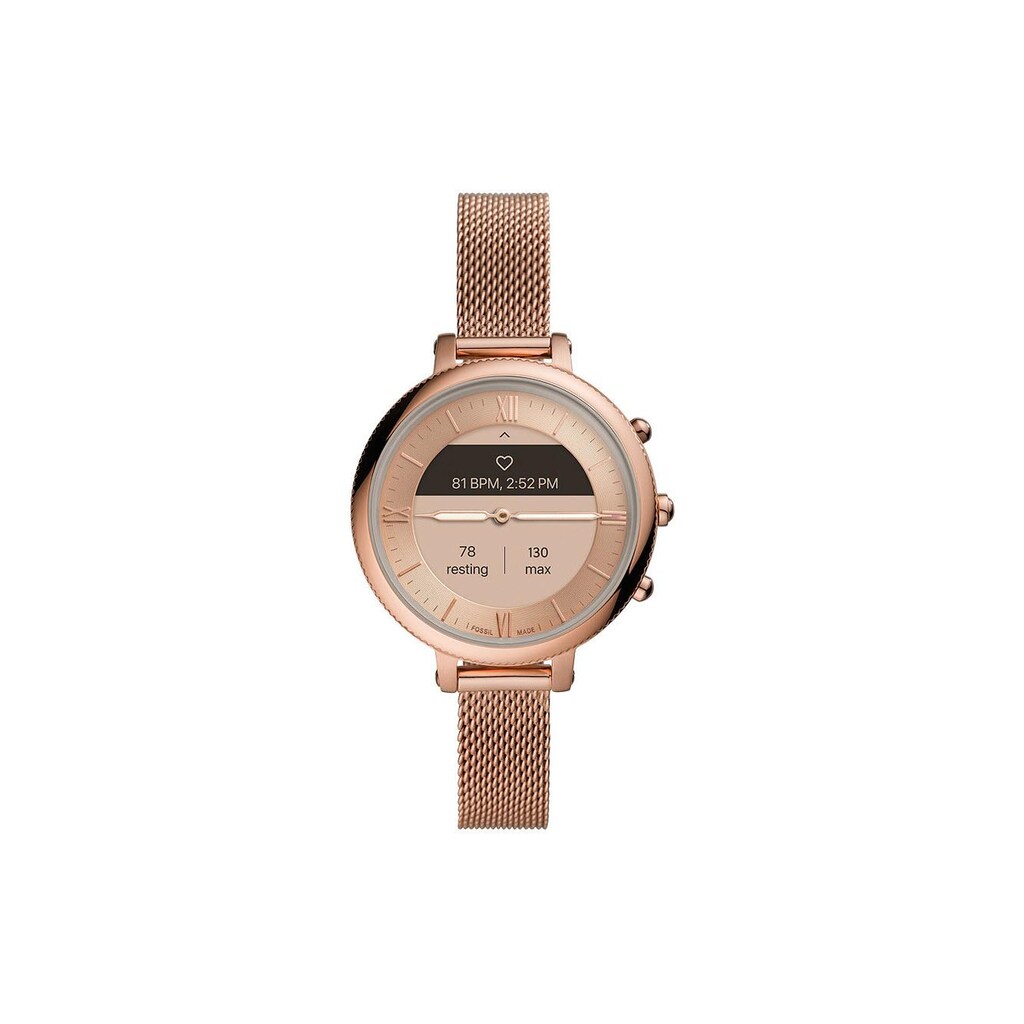 Fossil Smartwatch »Monroe Hybrid HR FRW7059 Ø 38 mm«, (Android Wear)