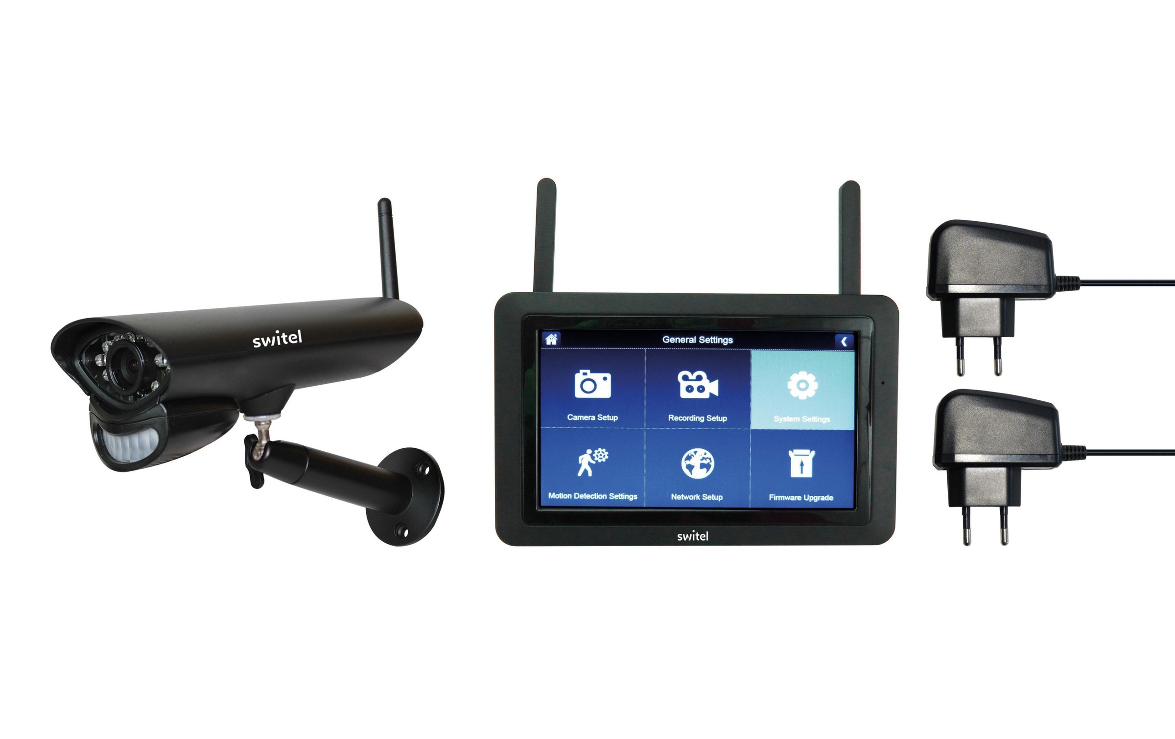 Überwachungsset mit Fernzugriff über App, Switel, »HSIP5700 Funk«