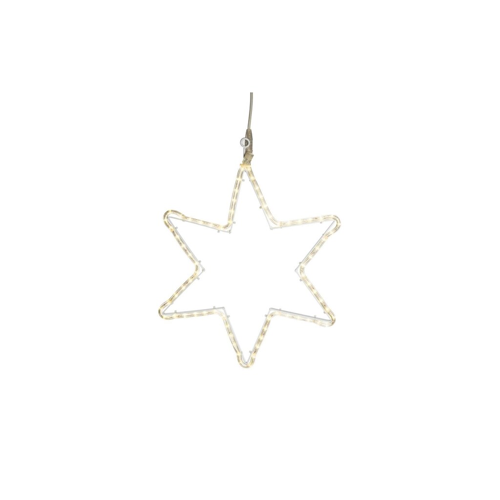 STT Dekohänger »Star warmwhite, 48x60cm, outdoor«