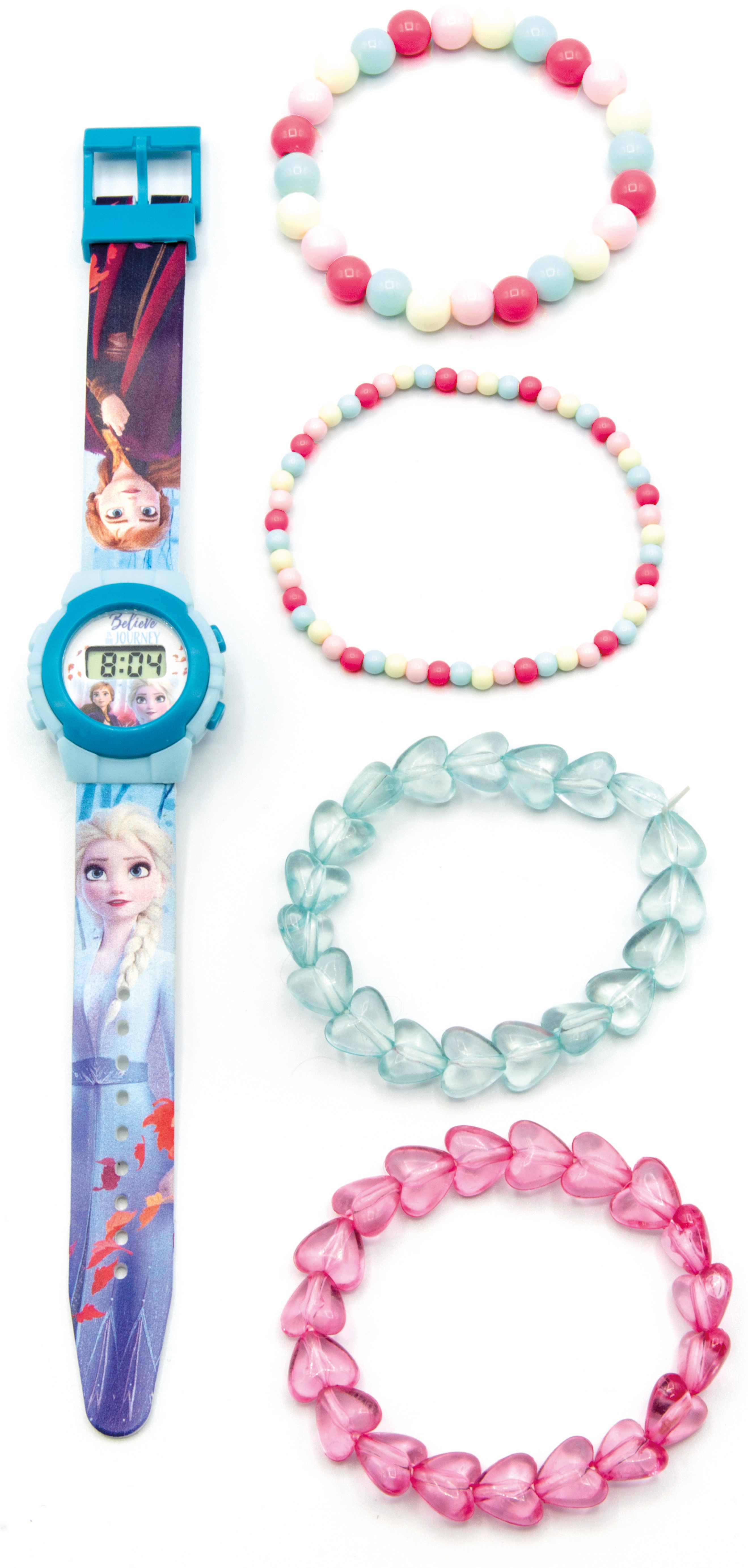Image of Joy Toy Digitaluhr »Disney Eiskönigin, 20750«, (Packung, 5 tlg., LCD Uhr mit 4 Perlenarmbändern) bei Ackermann Versand Schweiz