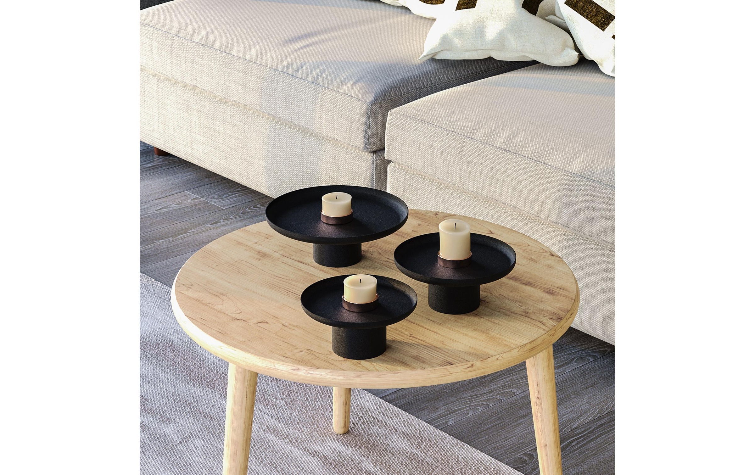 Dekoschale »Wallxpert 25.5/20.5/18.5 cm, 1 Stück«