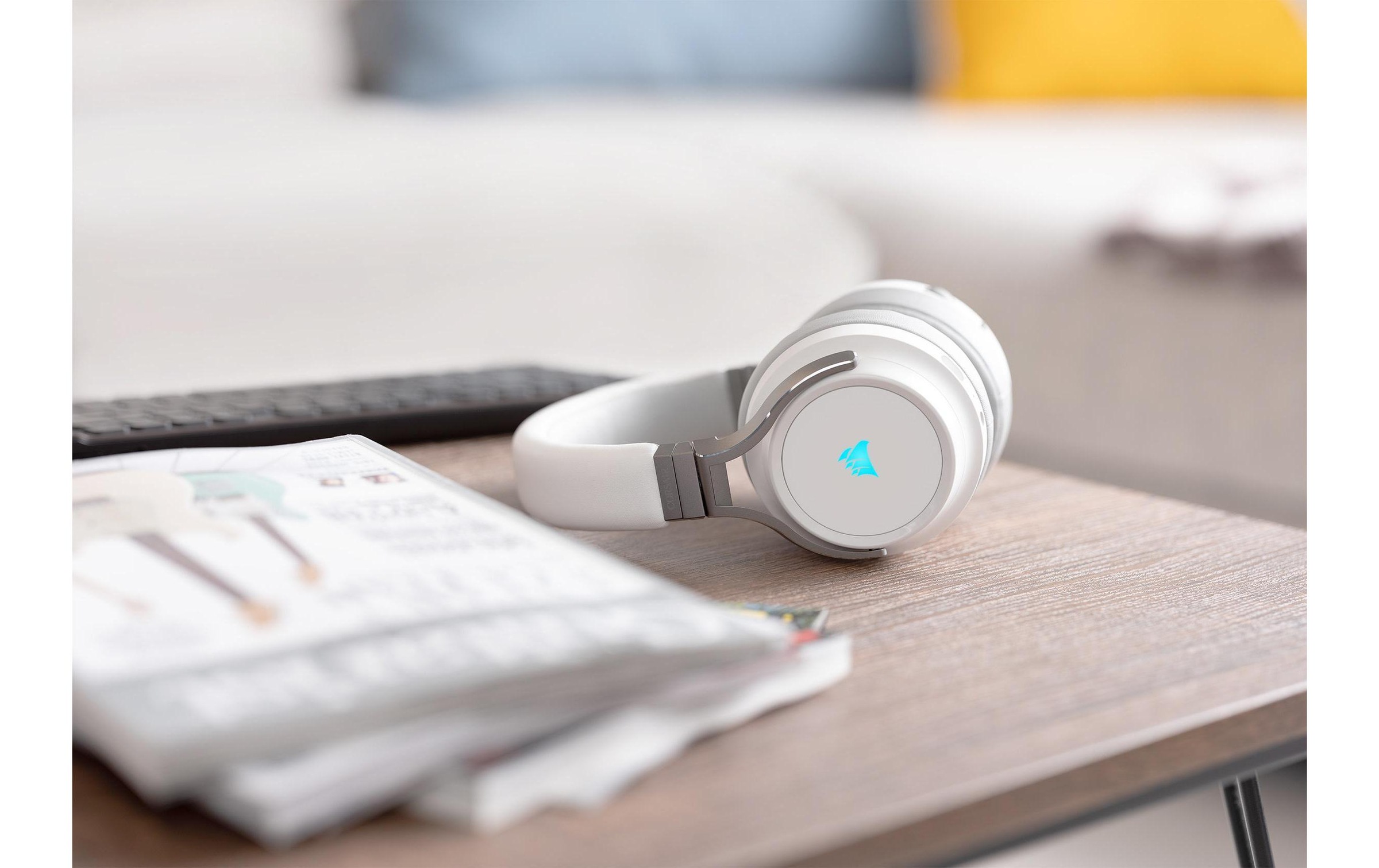 Corsair Headset »Virtuoso RGB Weiss«, Mikrofon abnehmbar