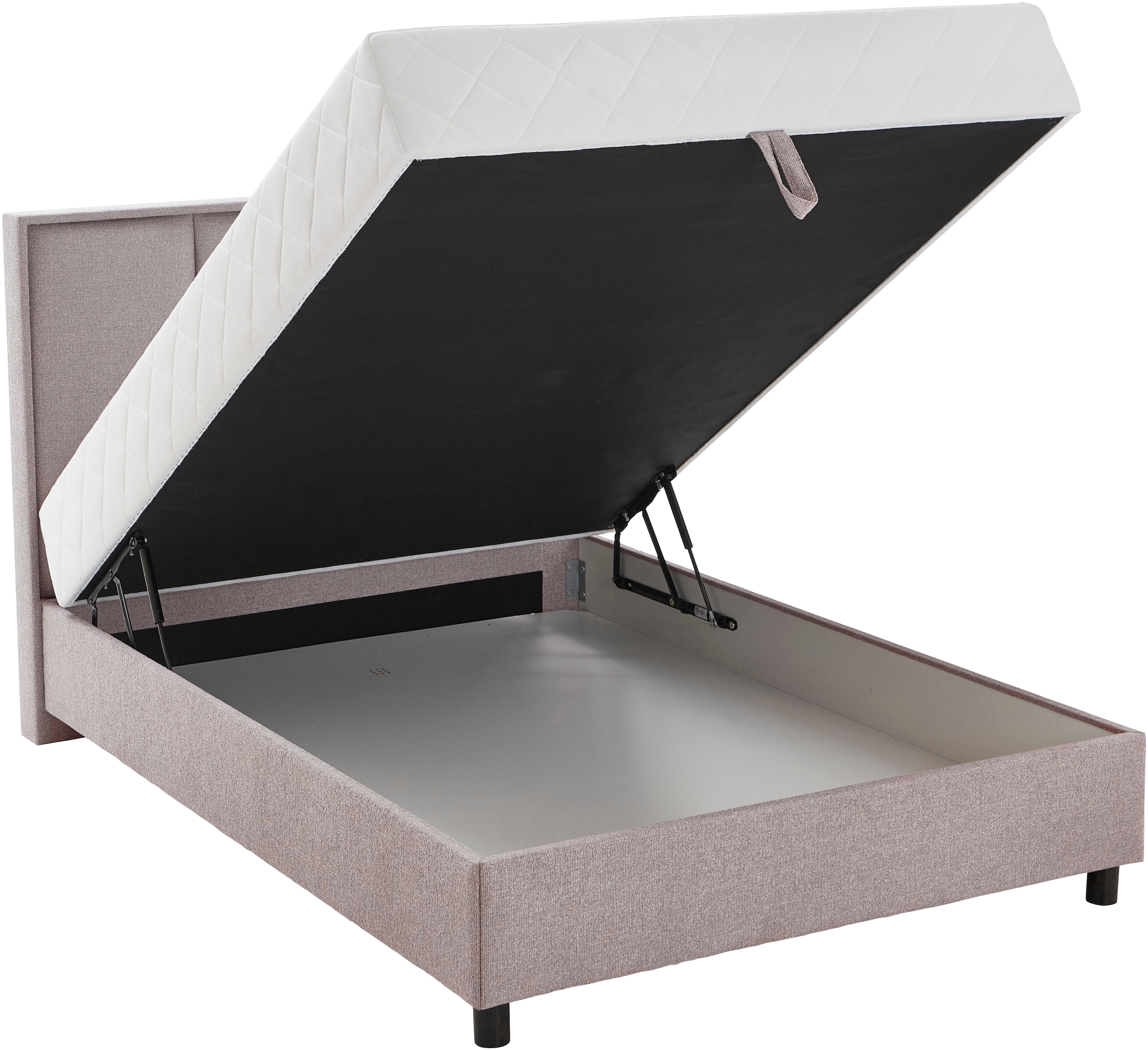 ATLANTIC home collection Lit de boxe »ARLA« mit Taschen-Federkernmatratze und Bettkasten