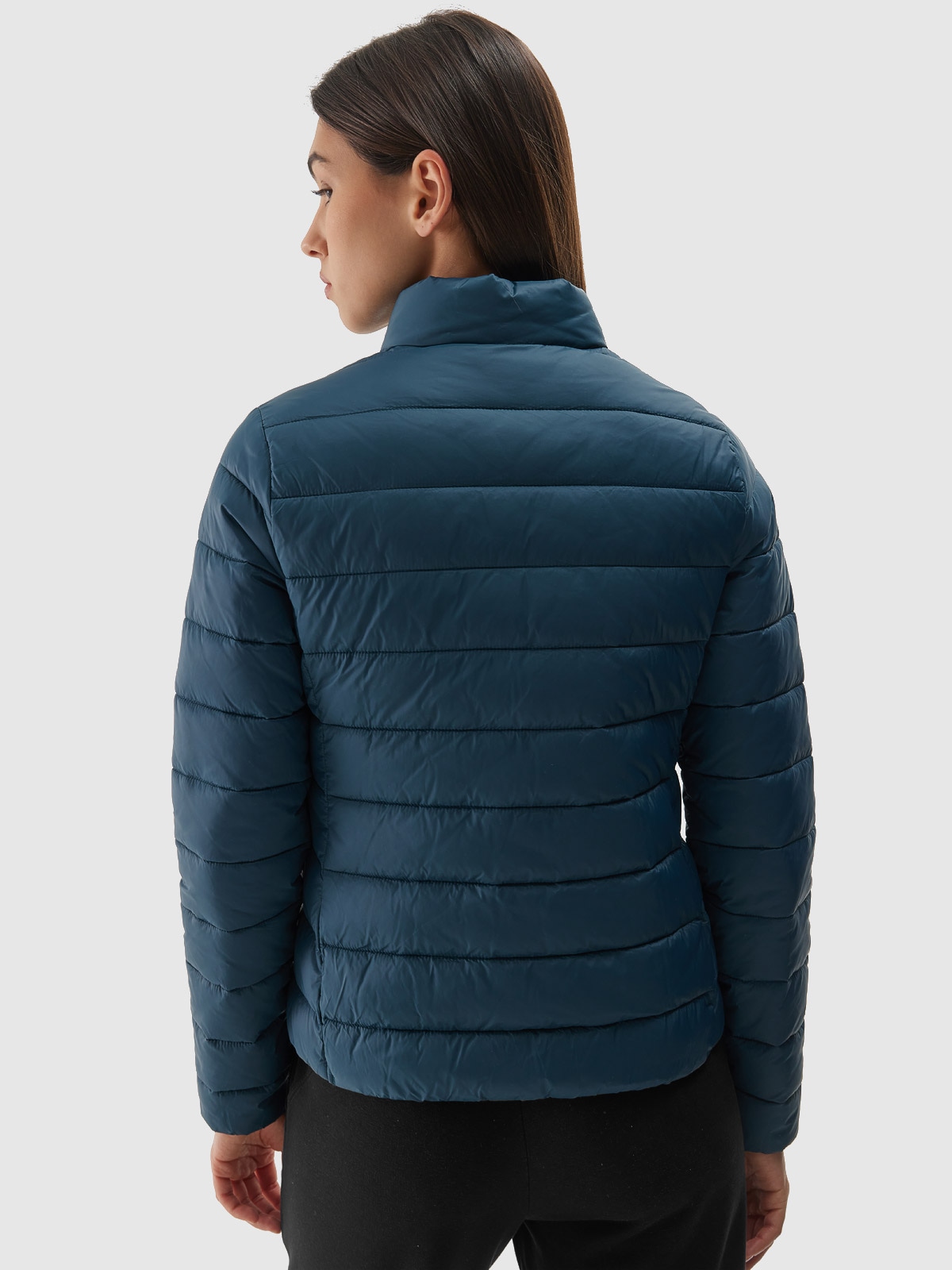 4F Steppjacke, mit Kapuze