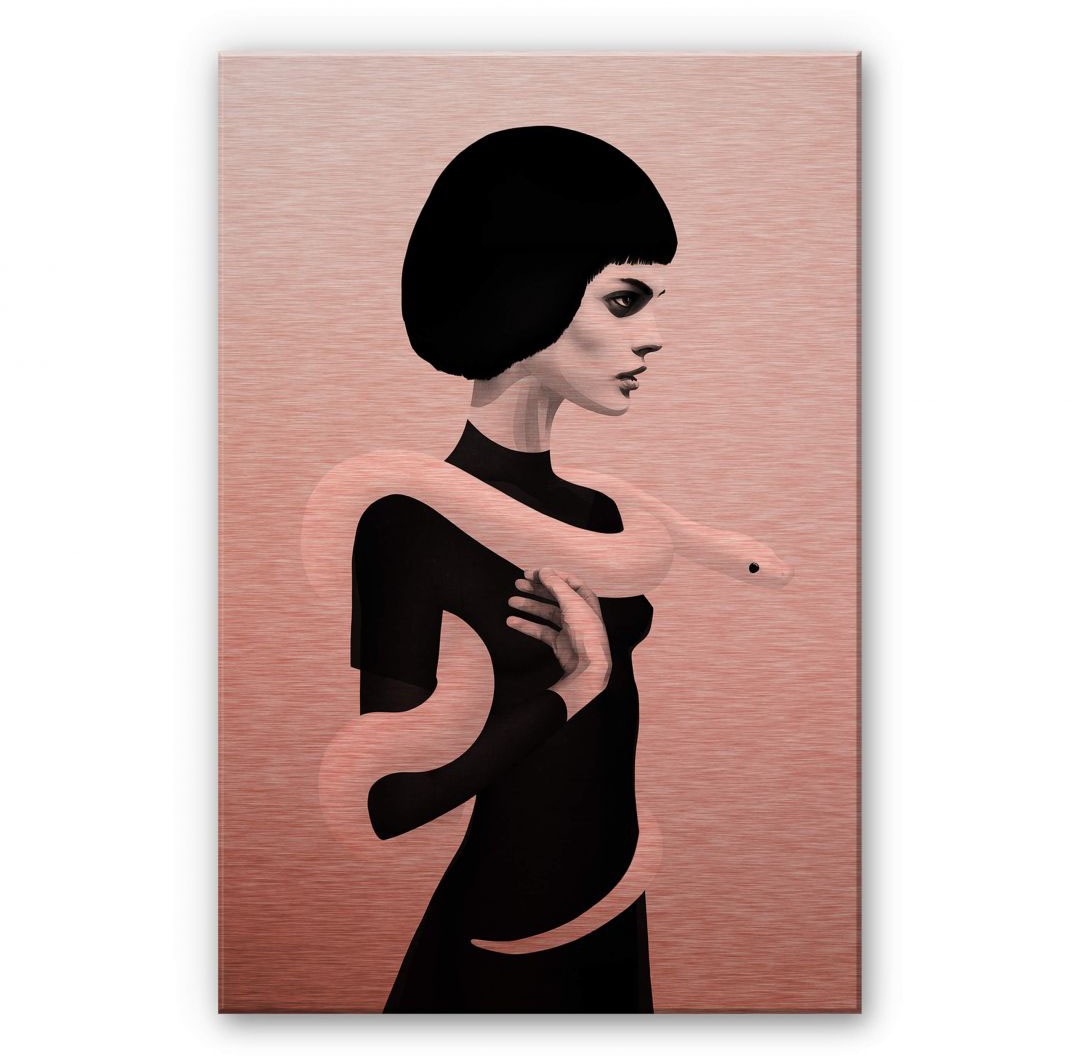 Image of Wall-Art Metallbild »Metallbild Die Schlange & Eva«, (1 St.) bei Ackermann Versand Schweiz