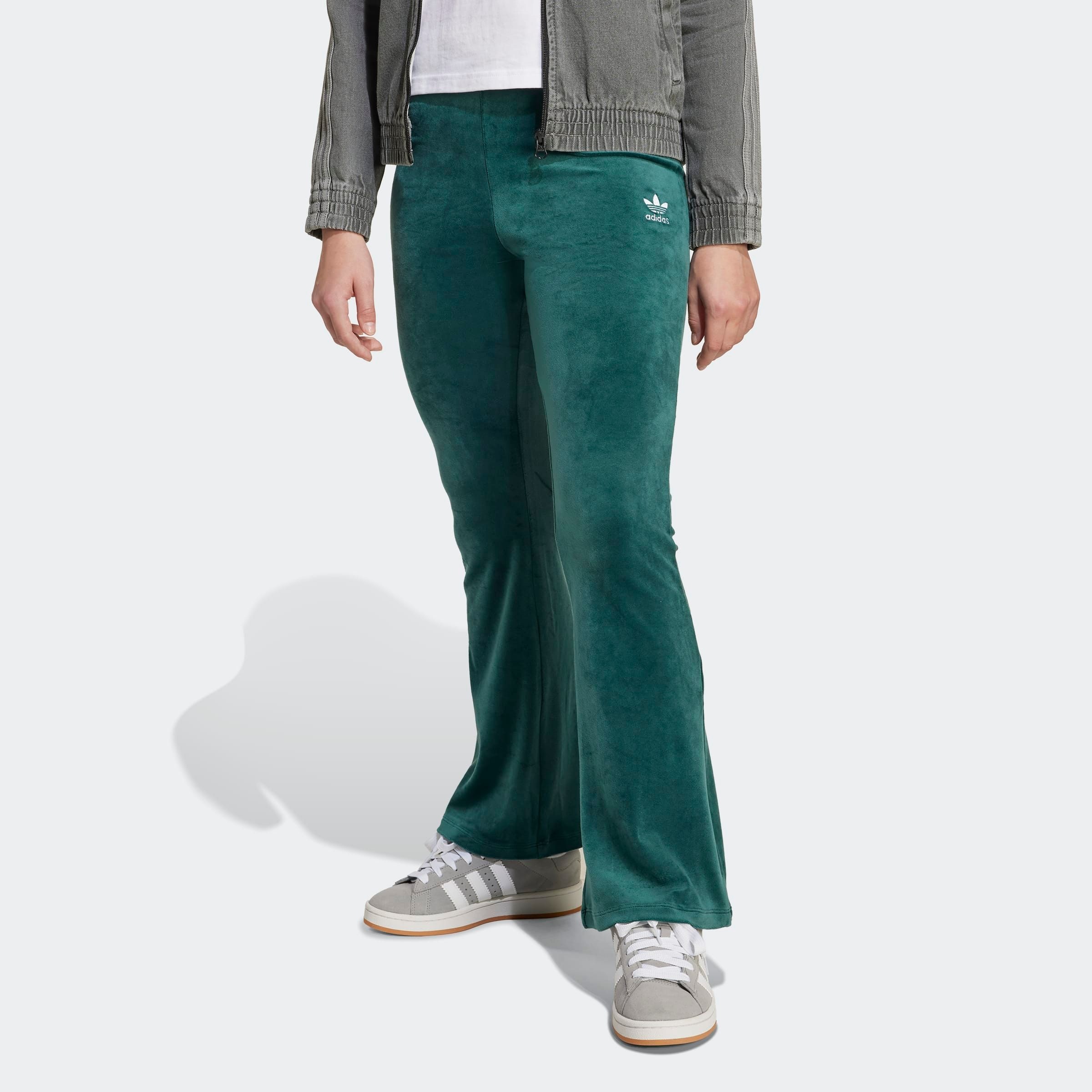 Image of adidas Originals Sporthose "VELOUR PANTS" sportlicher Stil, für Kinder, aus Polyester und Elasthan