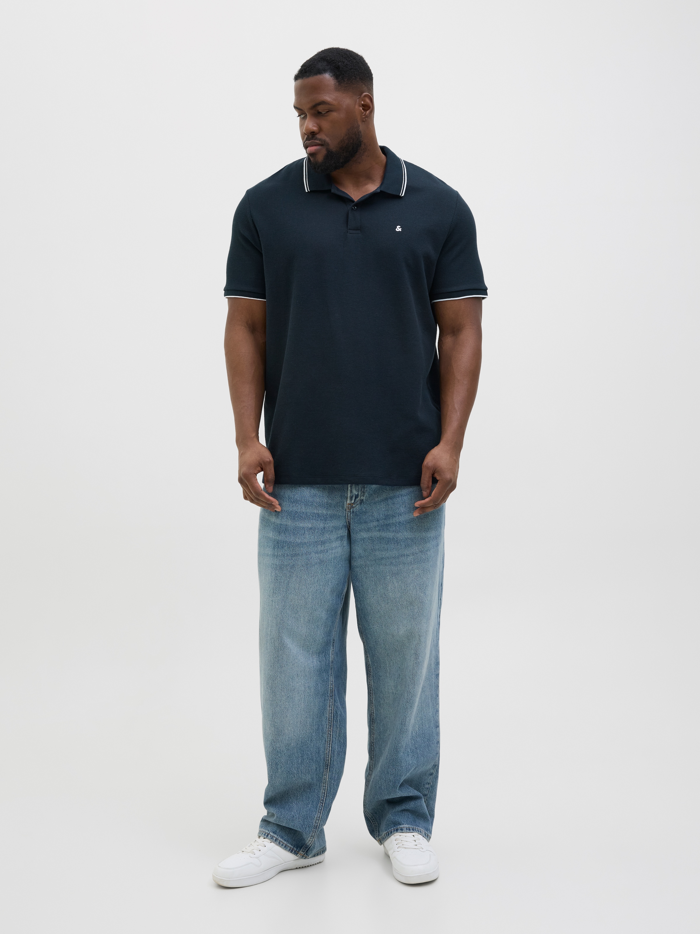 Jack & Jones PlusSize Poloshirt »JJEAUSTIN POLO SS NOOS PLS«