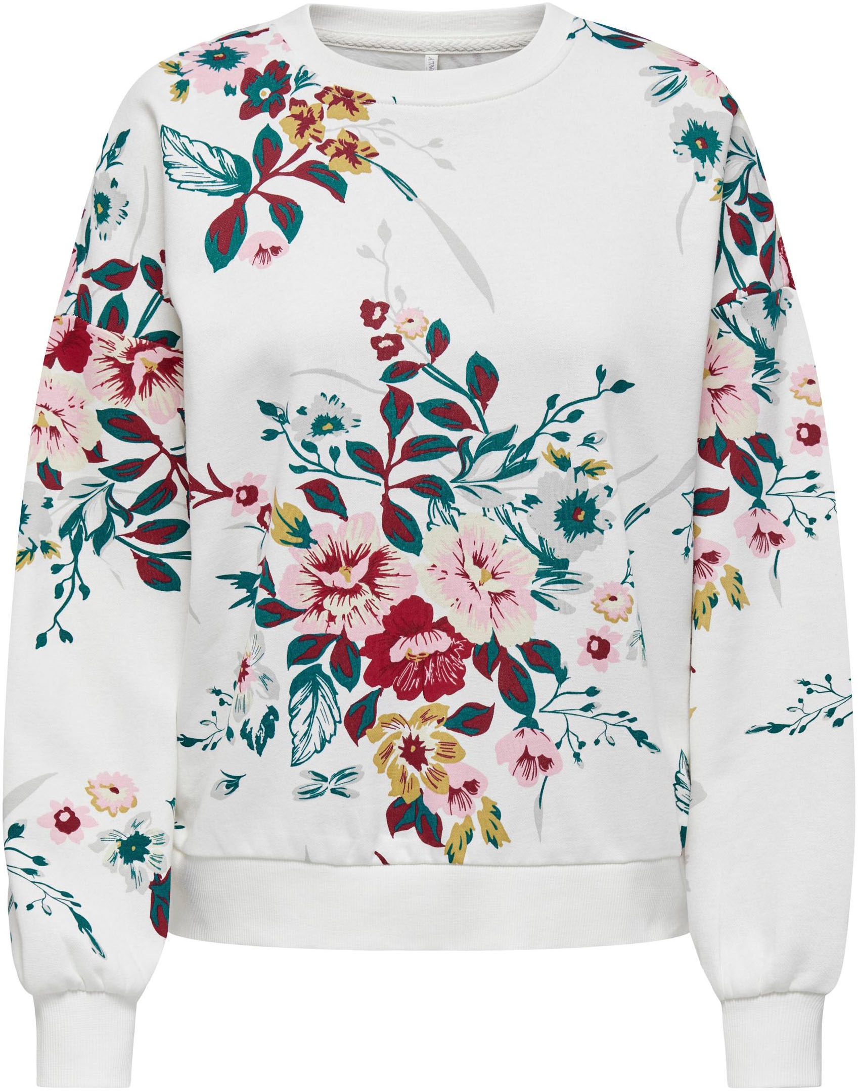 Image of Only Sweatshirt »ONLWANTED L/S AOP FLOWERS SWEAT NN« bei Ackermann Versand Schweiz