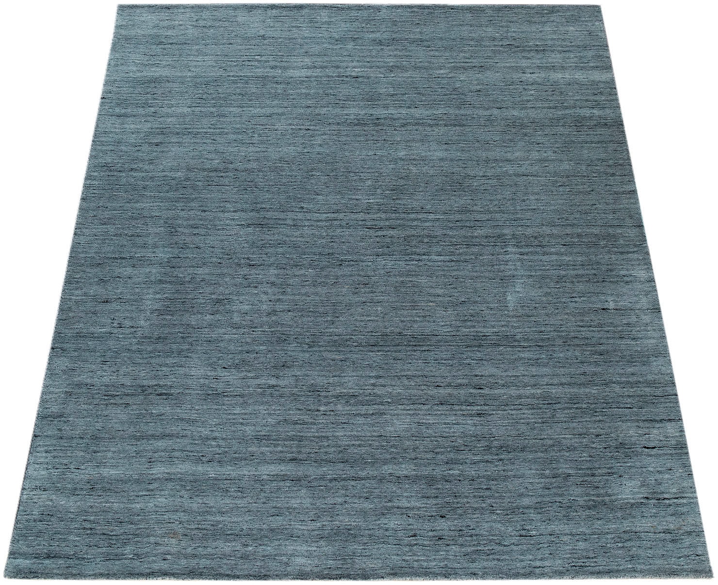 Image of Paco Home Teppich "Loft 250" rechteckig 13 mm Höhe Handgewebt, Kurzflor, aus 60% Viskose, 40% Baumwolle
