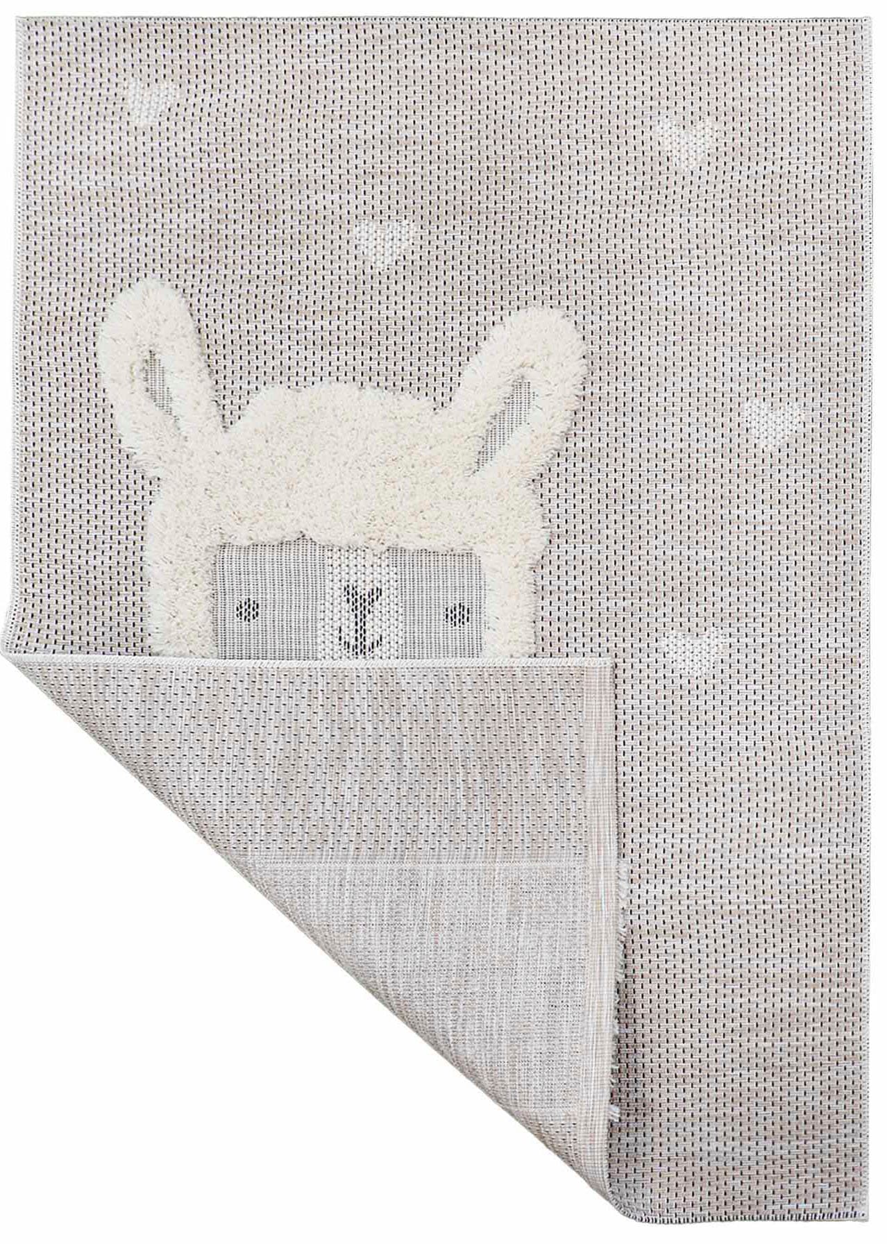 Primaflor-Ideen in Textil Kinderteppich »NAVAJO - Lama«, rechteckig, 35 mm Höhe, Hoch-Tief-Effekt, Motiv Lama, Kinderzimmer