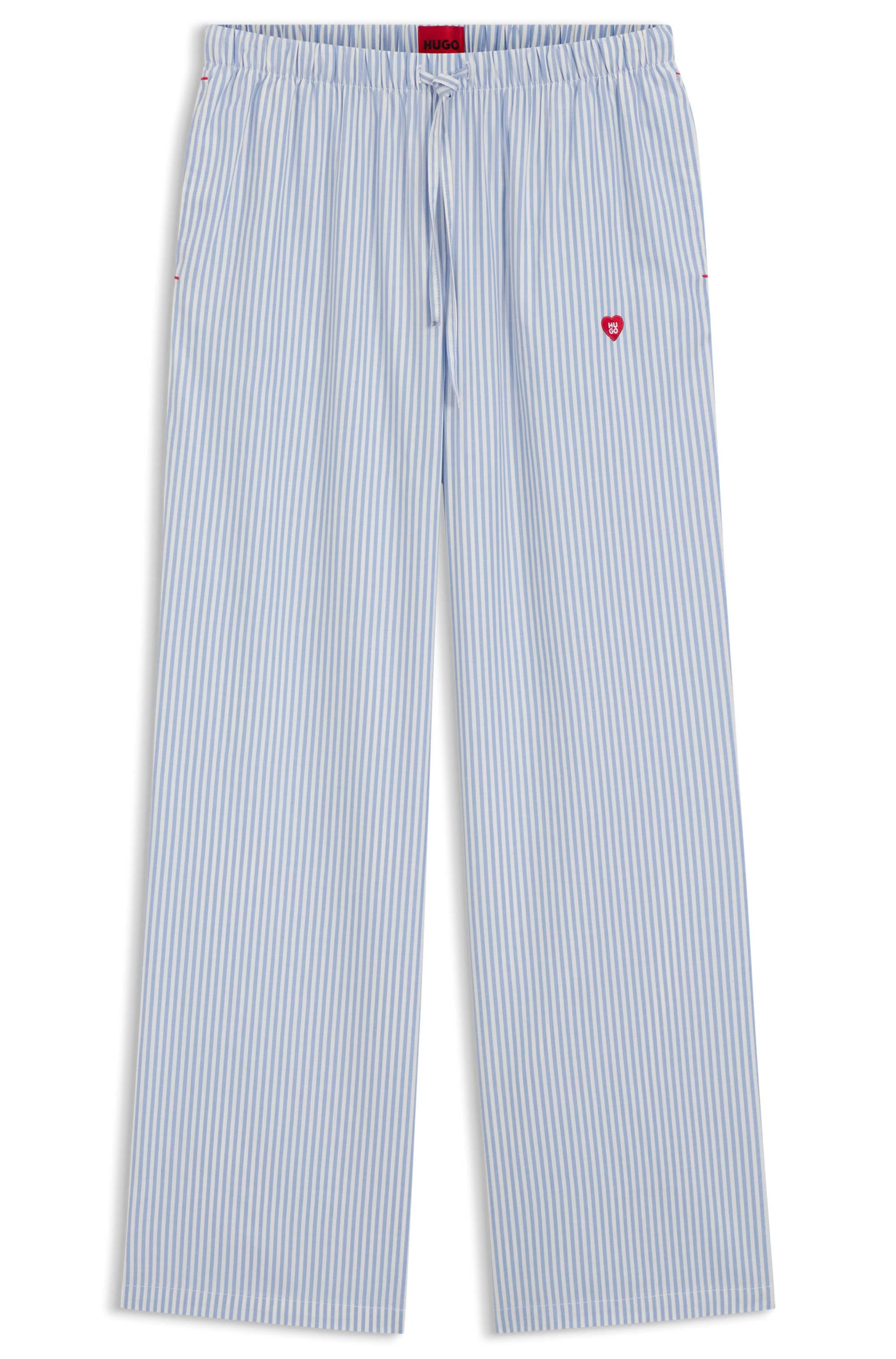 HUGO Underwear Pyjamahose »DREEM«  aus Baumwoll-Mix mit Herz-Logo