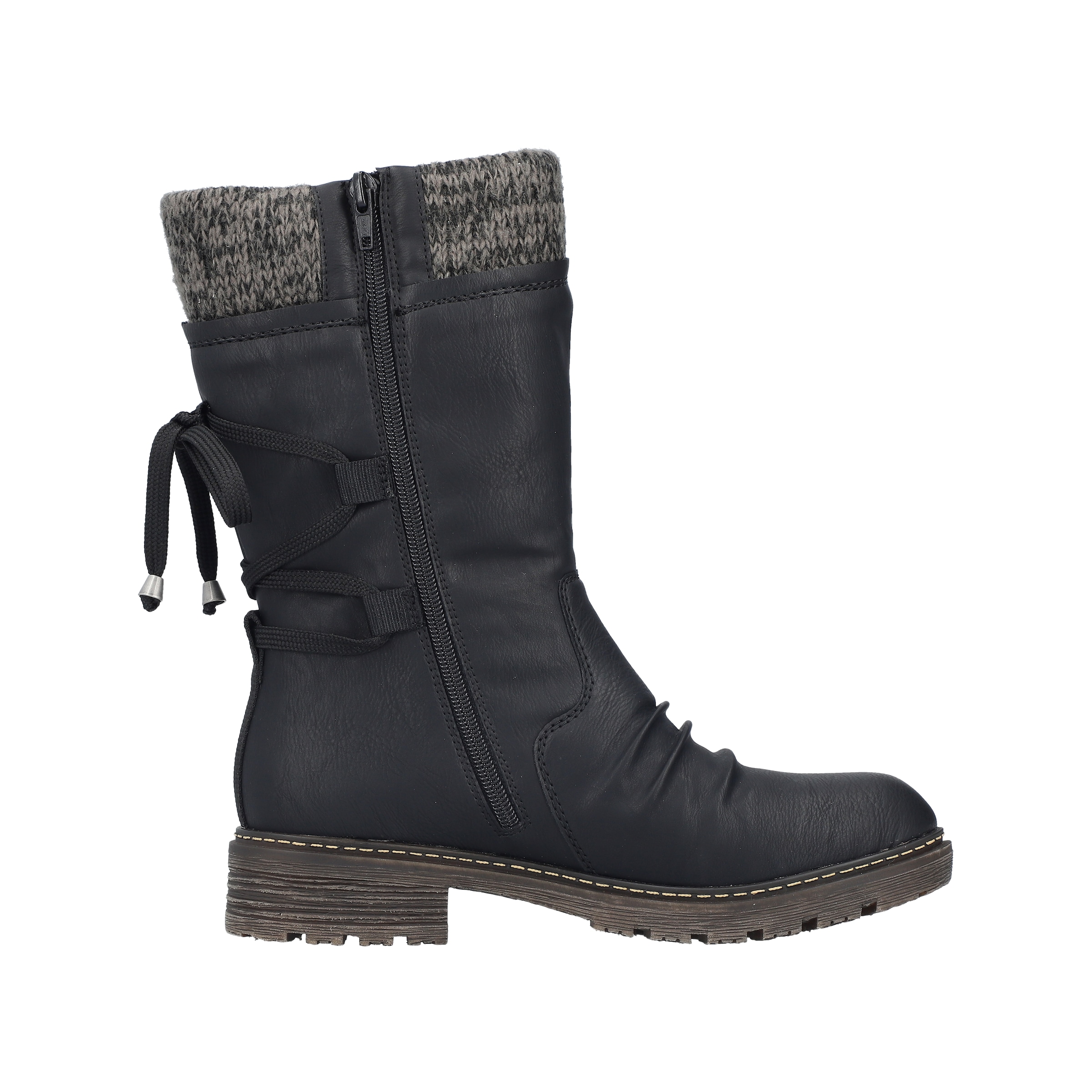 Rieker Winterstiefel  , Winterboots, Profilsohle, Warmfutter, mit Rieker-TEX
