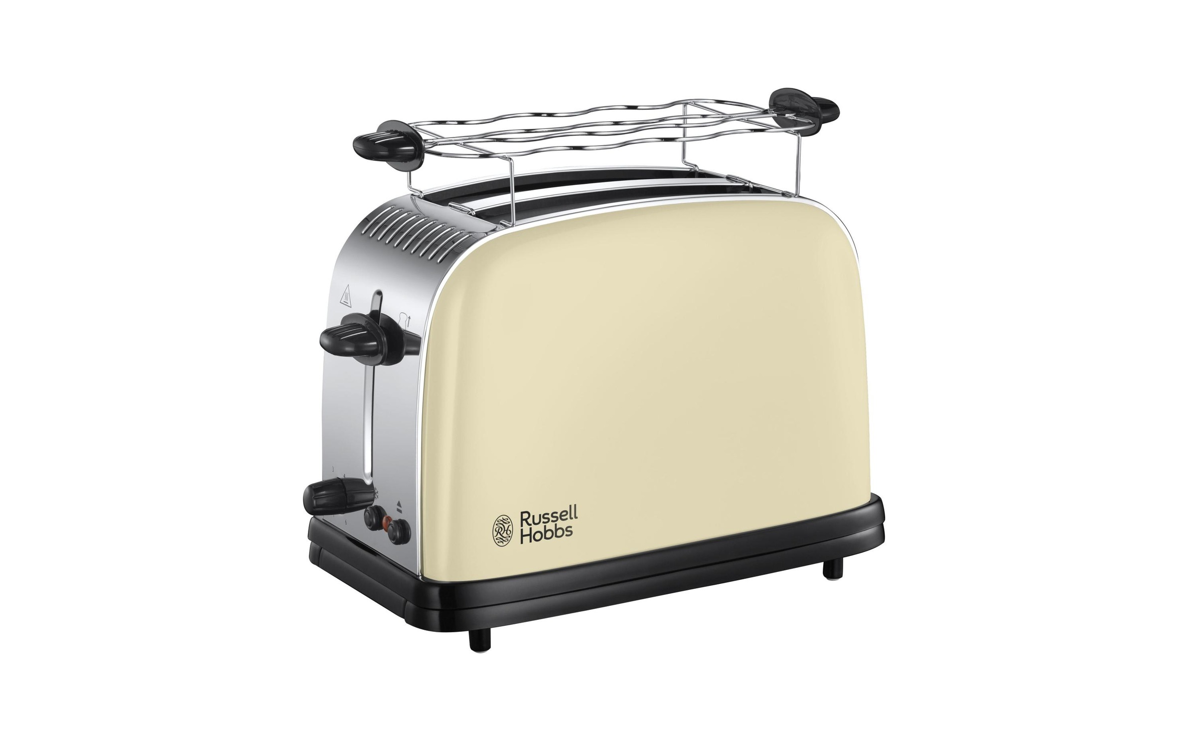 Toaster »2333456 Beige«, für 2 Scheiben, 1100 W, extra breite Toastschlitze