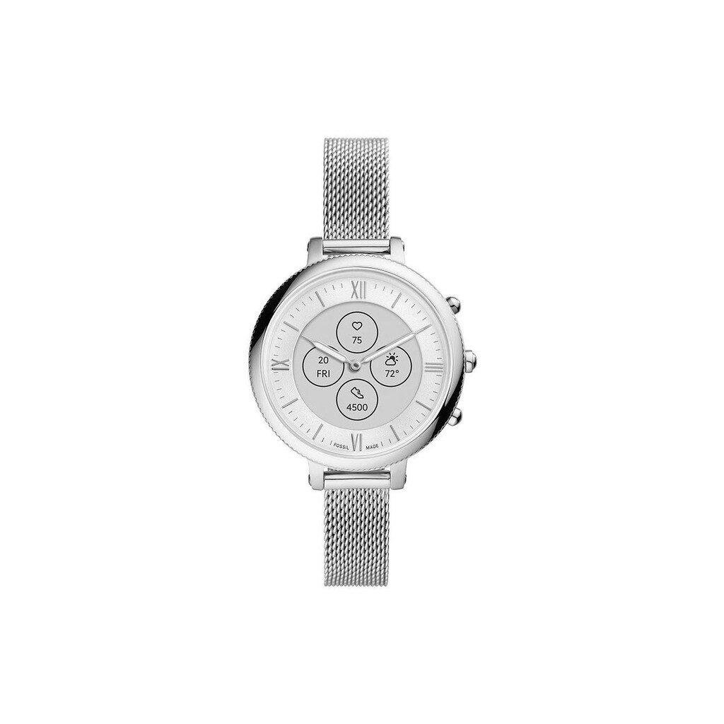 Fossil Smartwatch »Monroe Hybrid HR«, (Android Wear)