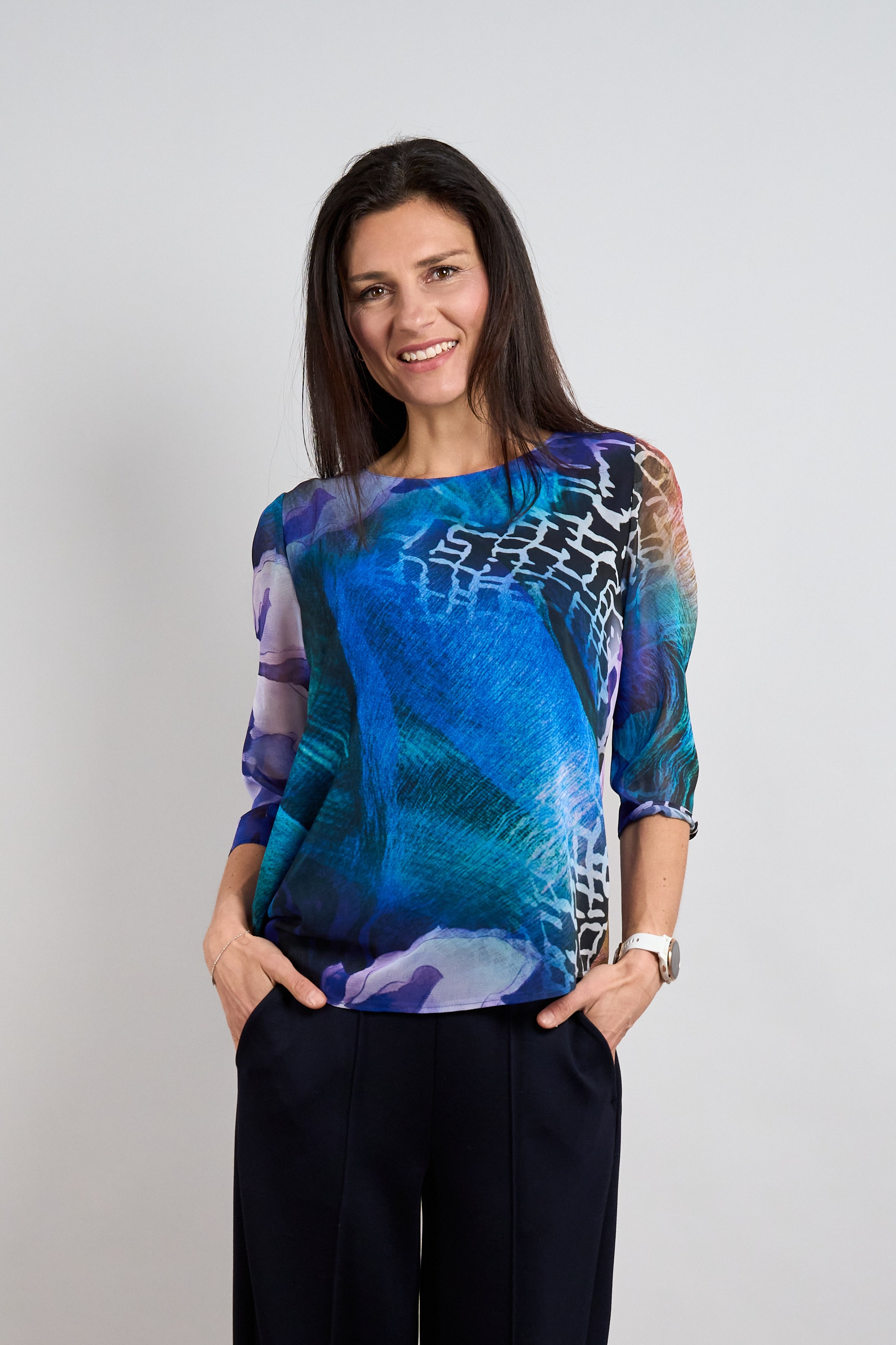 Image of Seidel Moden Druckbluse Jedes Teil ein UNIKAT - MADE IN GERMANY