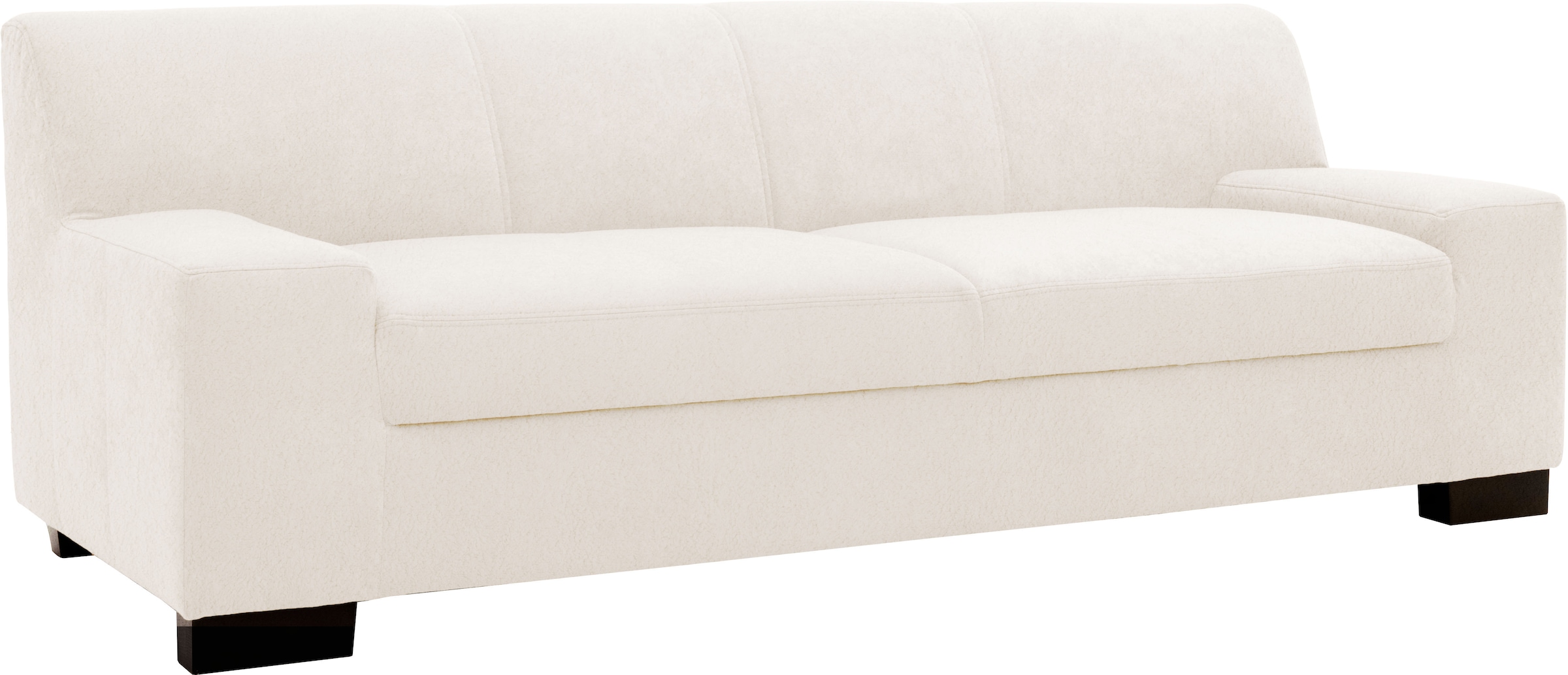 GOODproduct 3-Sitzer »Faxxe 212 x 85 cm, auch mit Schlaffunktion« aus pflegeleichtem, weichem Bezugsstoff
