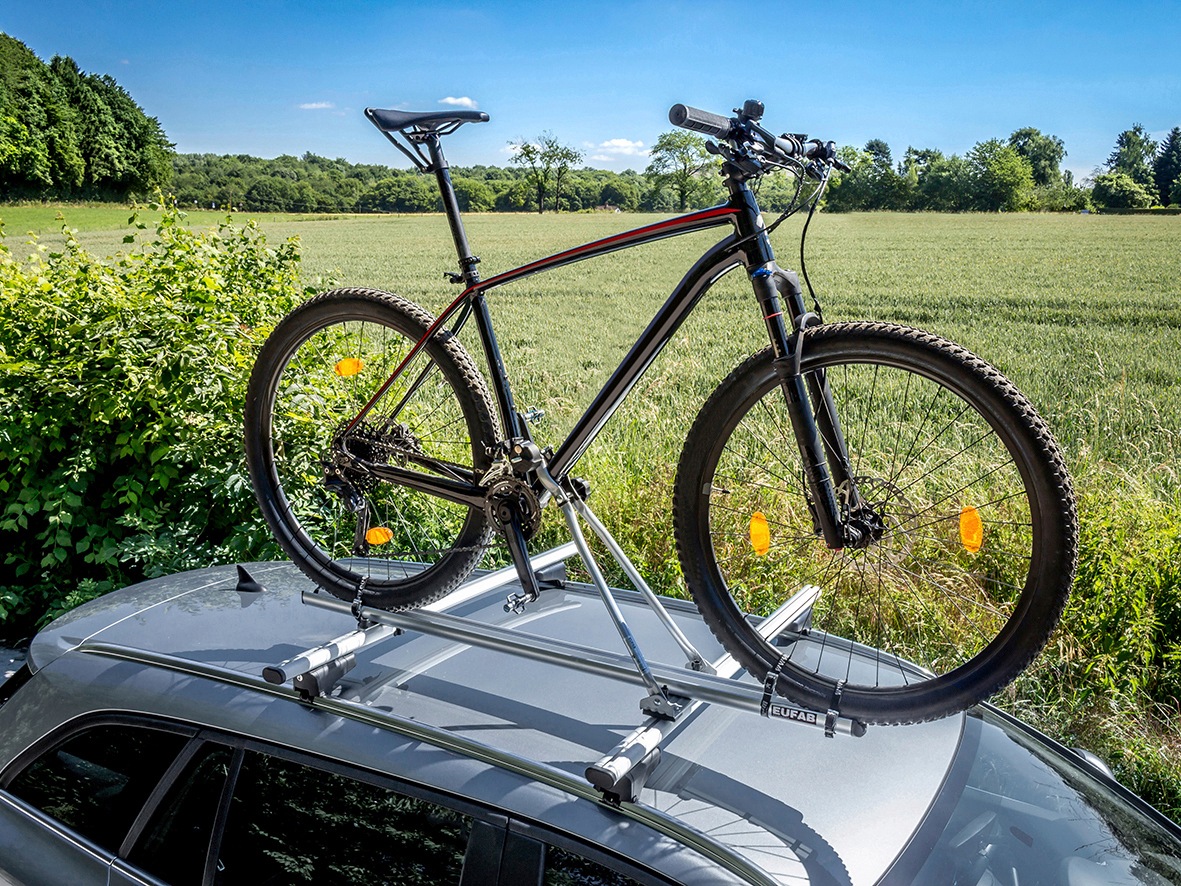 EUFAB Dachfahrradträger »ALU STAR«, Aluminium/Stahl