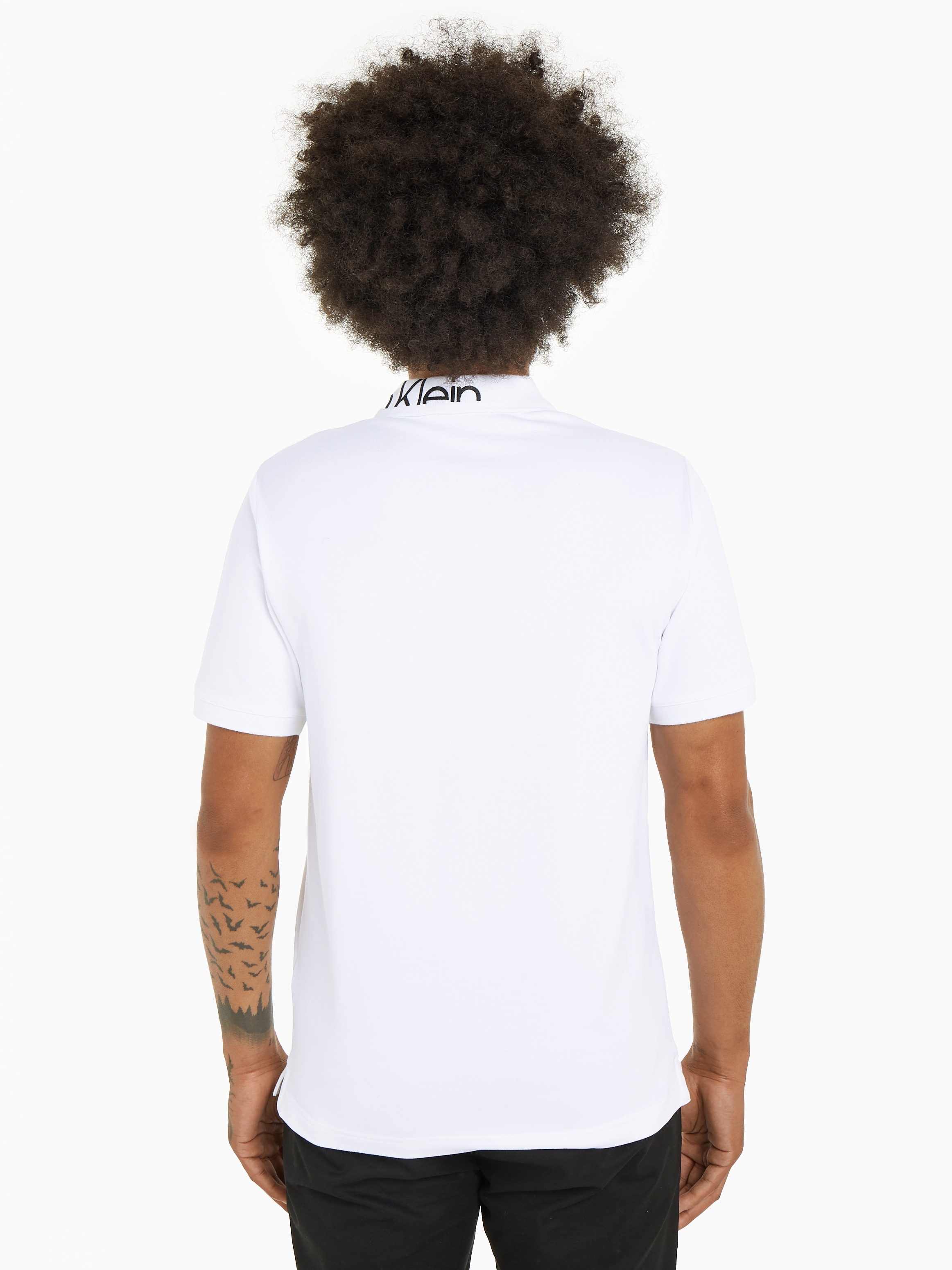 Calvin Klein Poloshirt »STRETCH PIQUE EMBROID LOGO POLO«