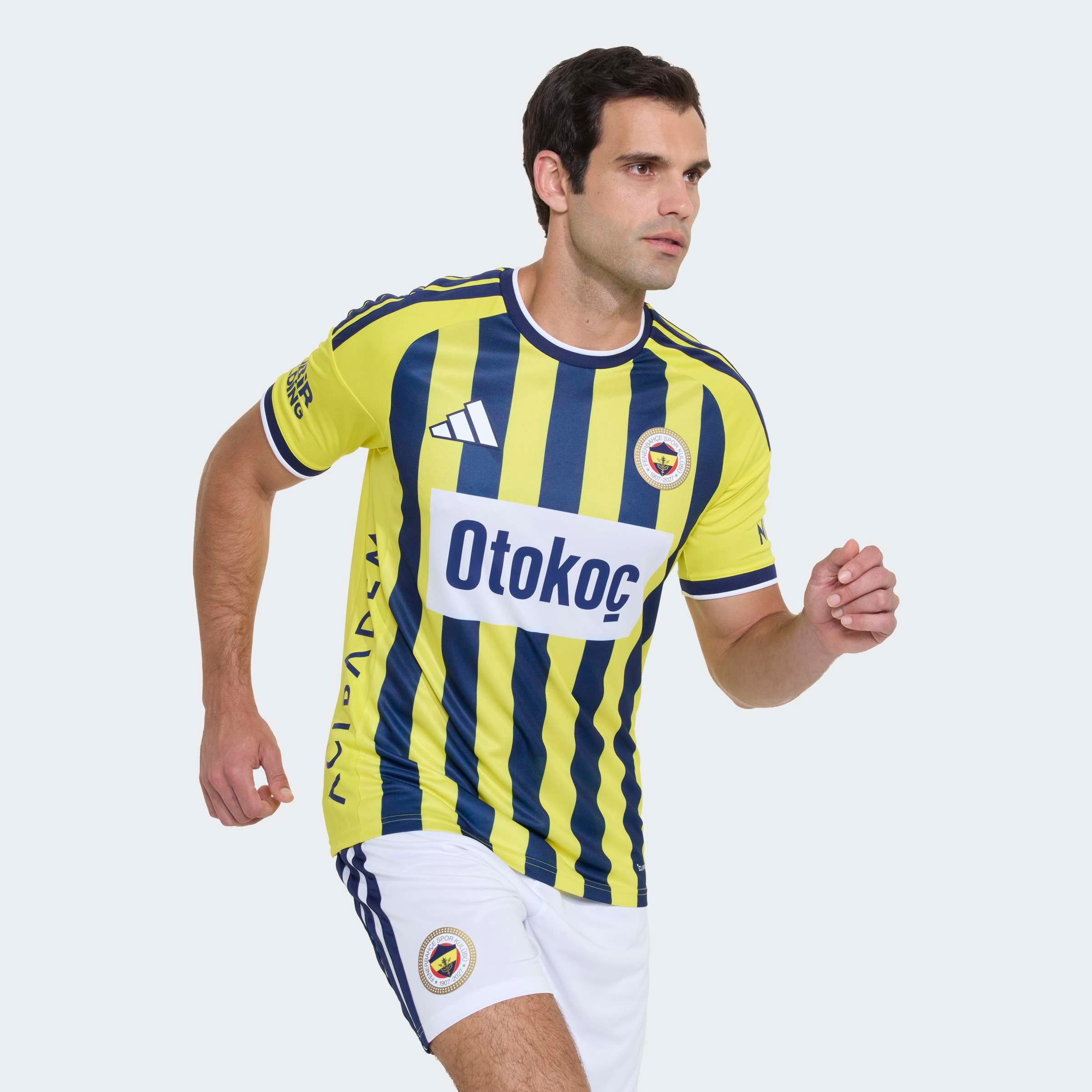 adidas Performance Maillot de foot »FENERBAHÇE 2026/2027 HEIMTRIKOT« Col rond, en polyester, avec technologie Climacool®