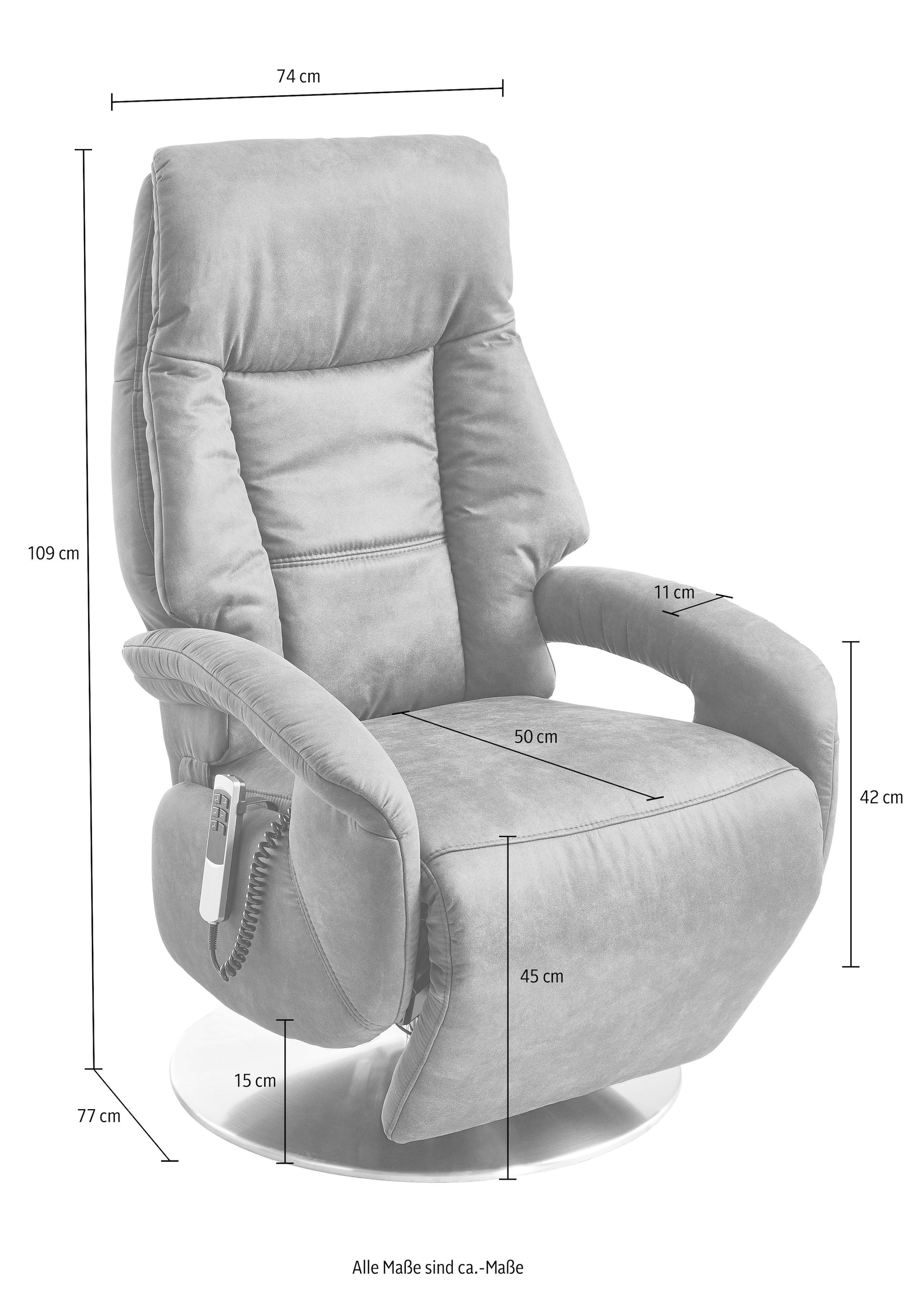 sit&more TV-Sessel »Enjoy Grösse S« in Grösse S, wahlweise mit Motor und Aufstehhilfe
