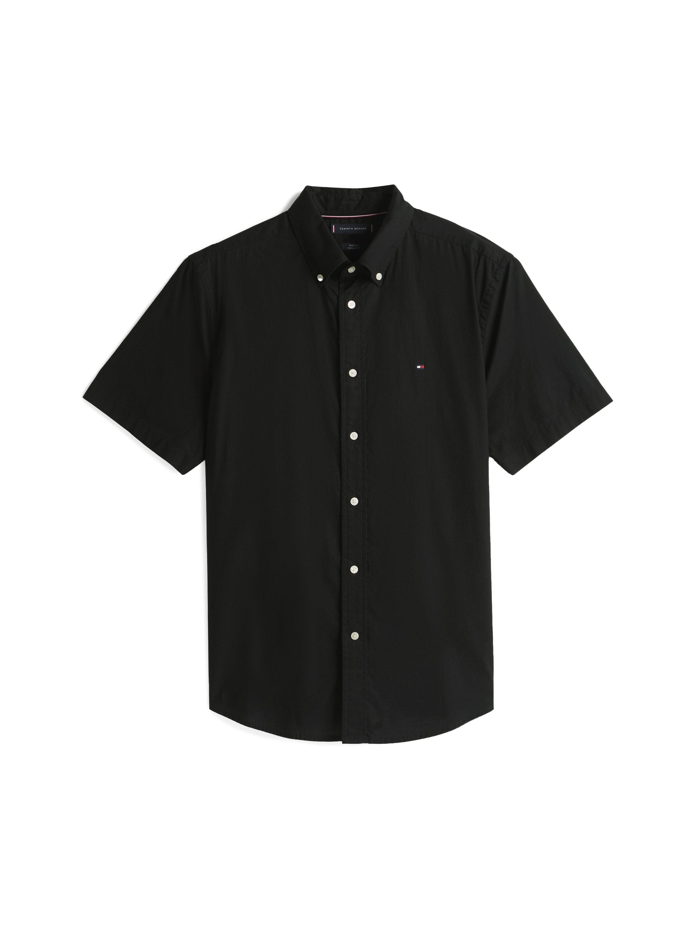 Tommy Hilfiger Chemise à manches courtes »FLEX POPLIN SOLID S/S SHIRT«