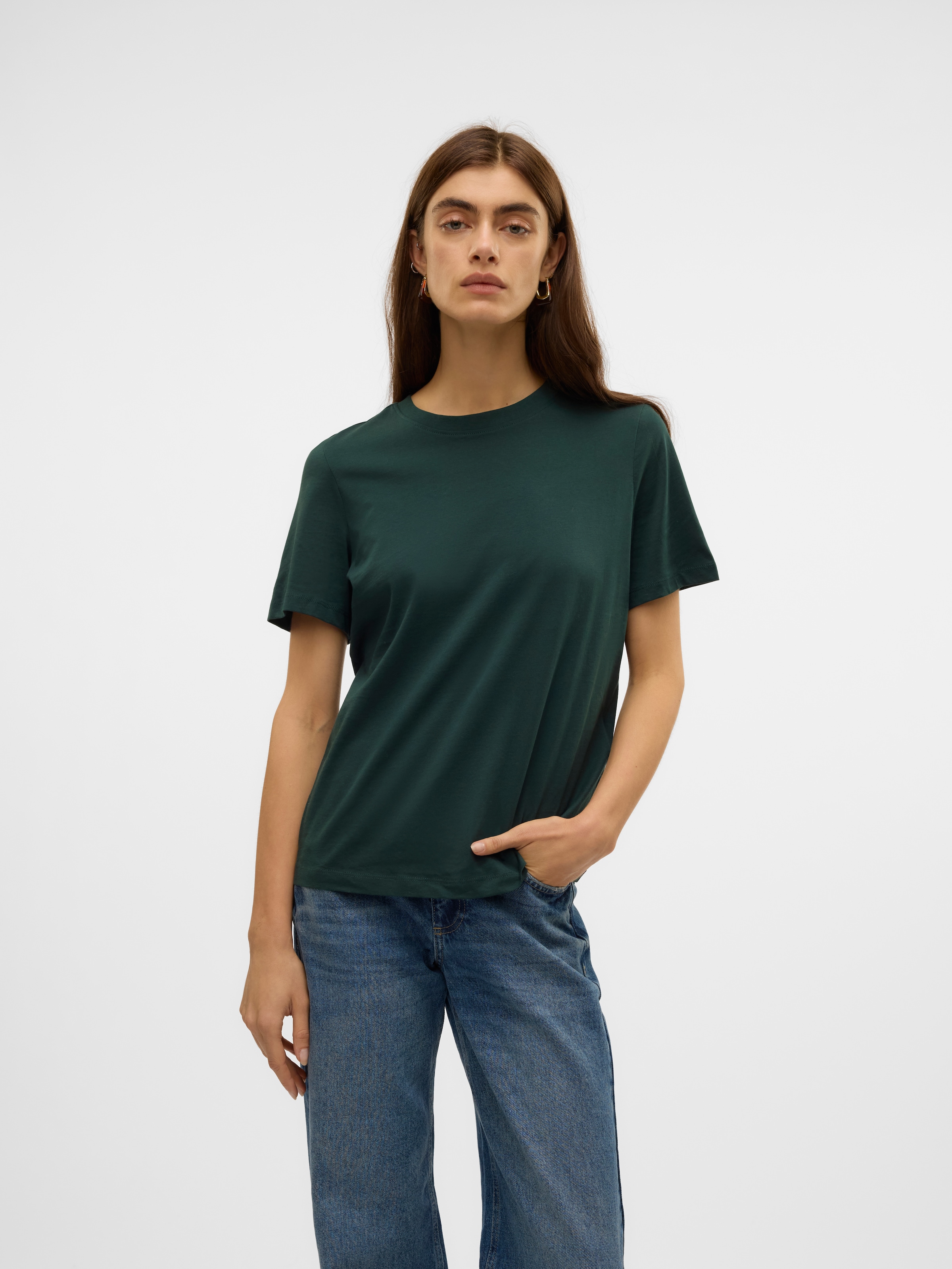 Vero Moda Kurzarmshirt »VMPAULINA SS T-SHIRT GA JRS NOOS«