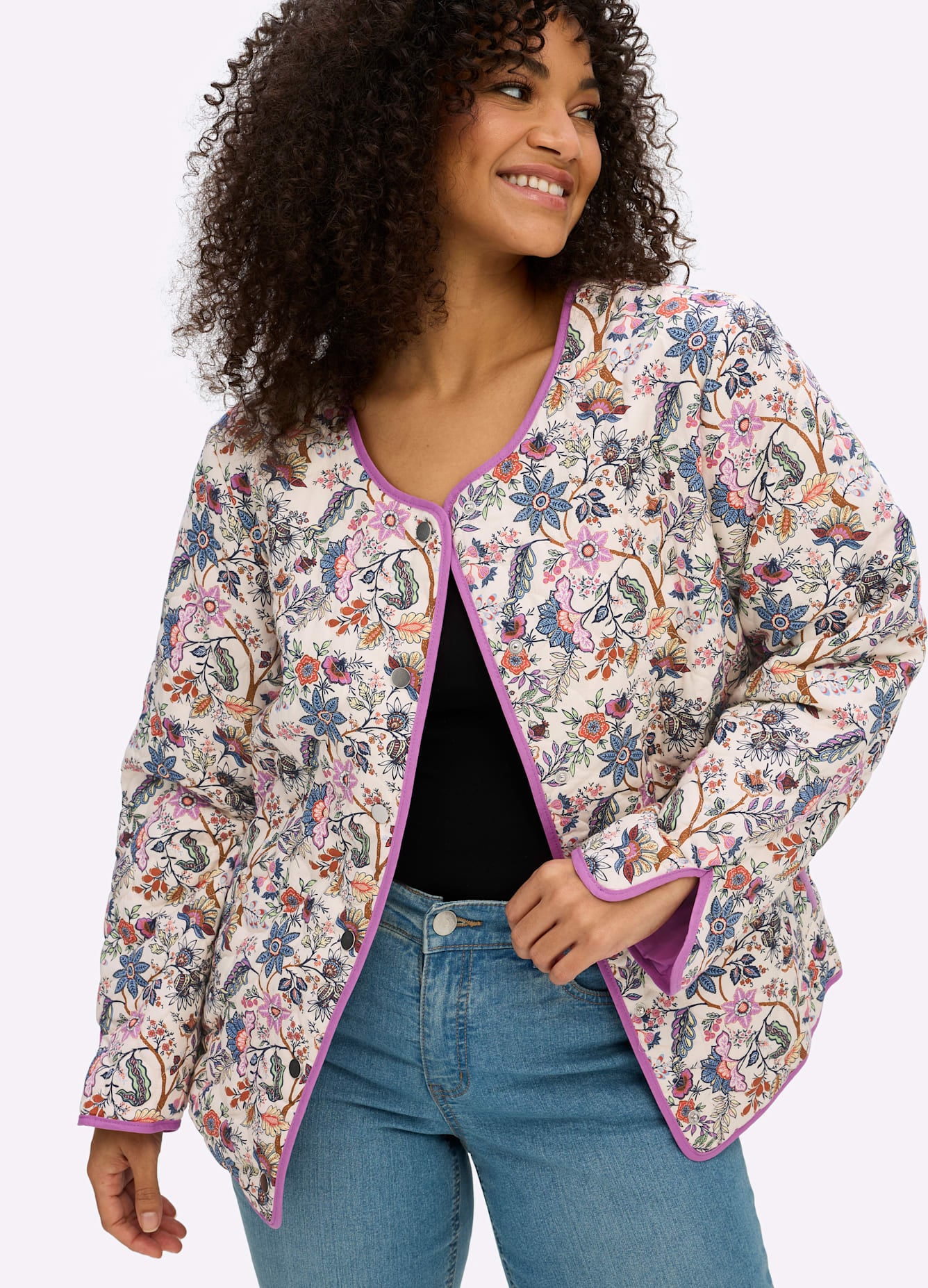 Sheego Veste blazer »Steppblazer«