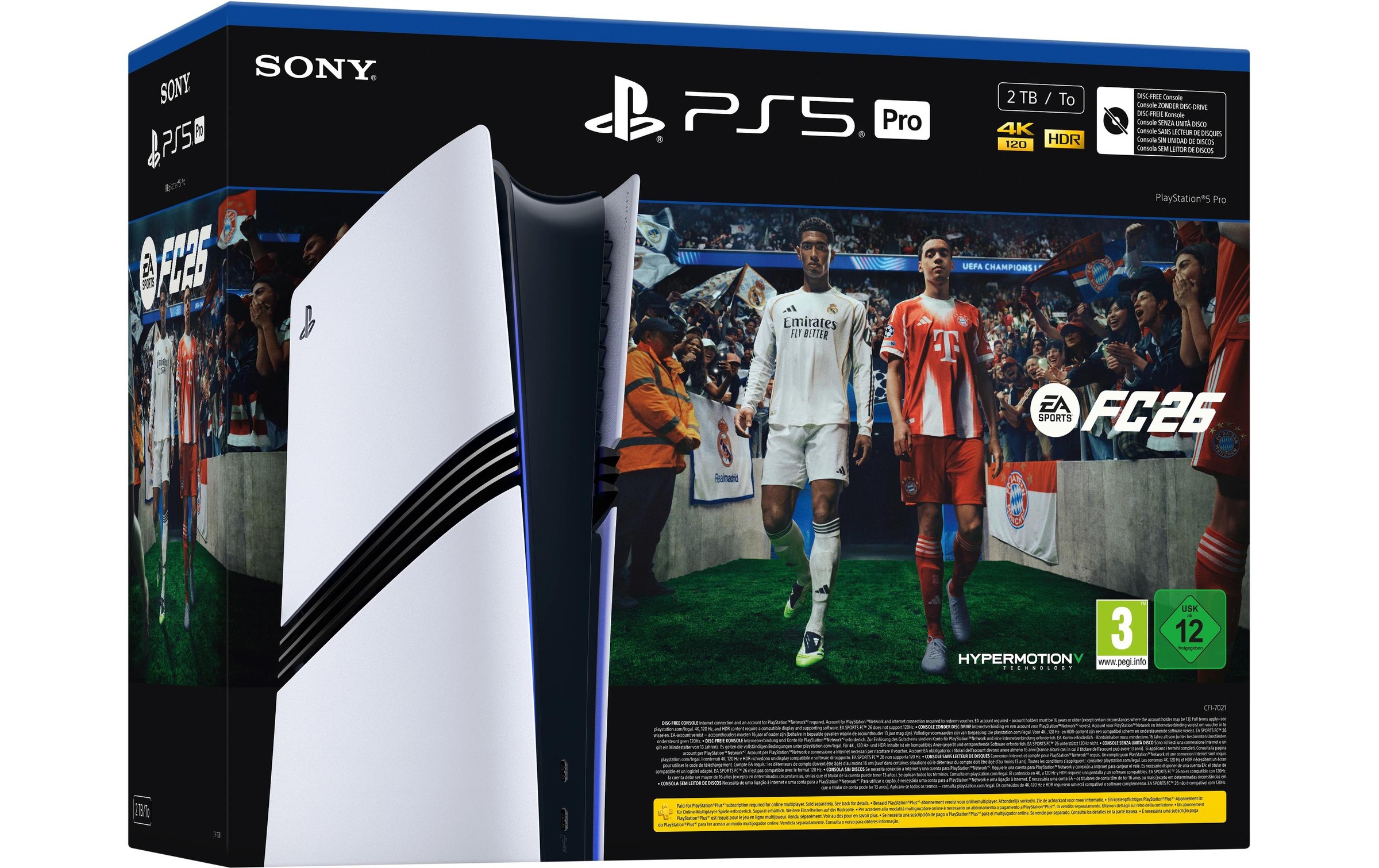 Sony Konsolen-Set »PlayStation 5 Pro 2TB – EA SPORTS FC 26 Bundle« 2 TB