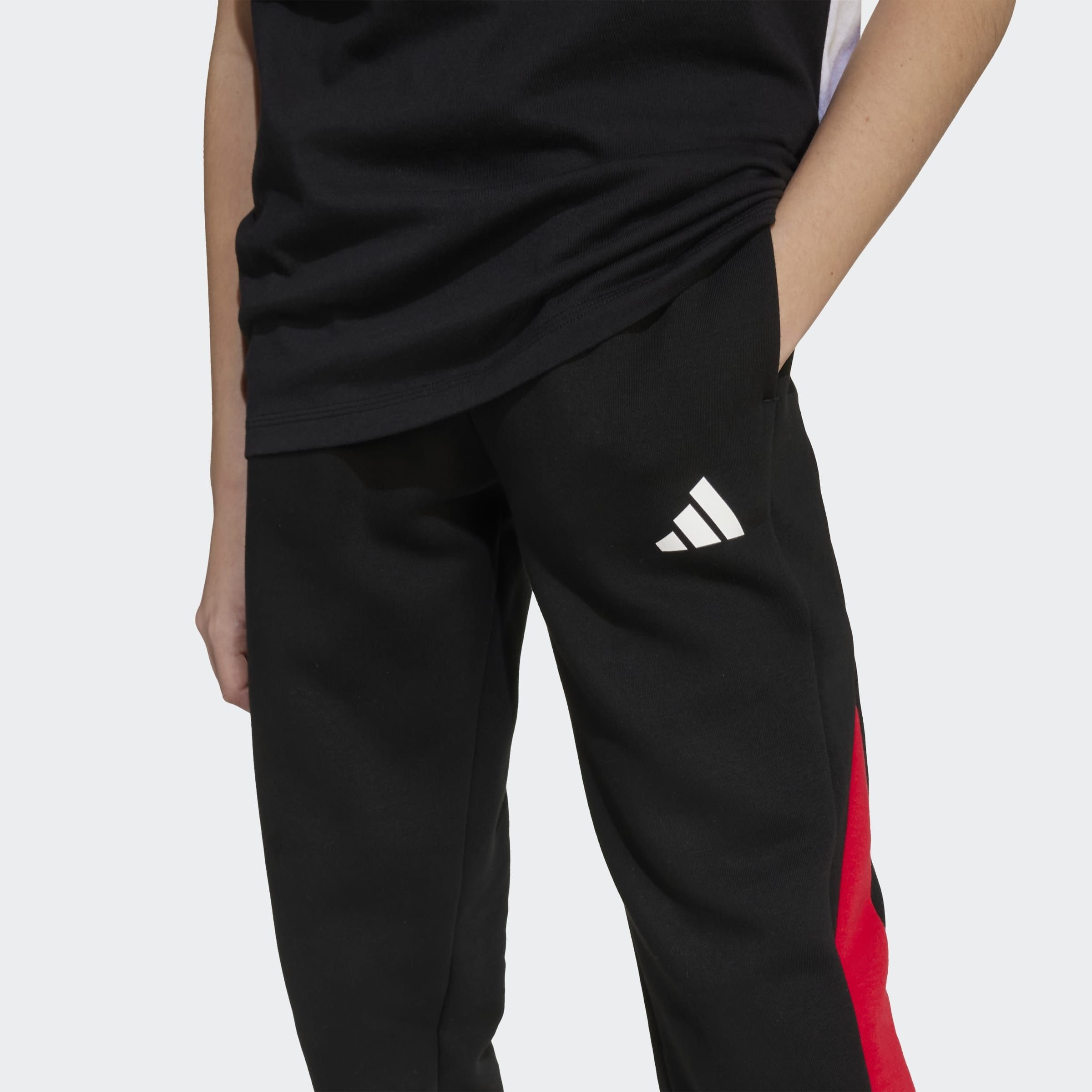 adidas Sportswear Pantalon de sport »SEASONAL ESSENTIALS COLORBLOCK KIDS«