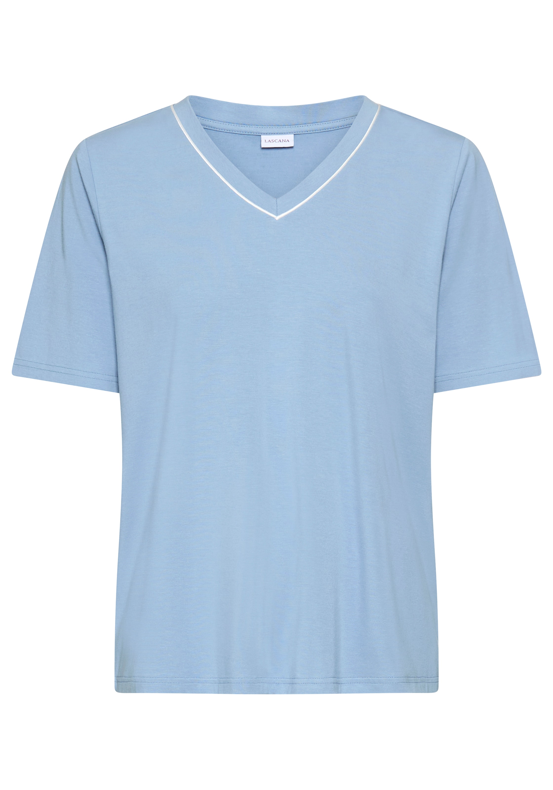 LASCANA Pyjama Set, 2 mit bedruckter Hose