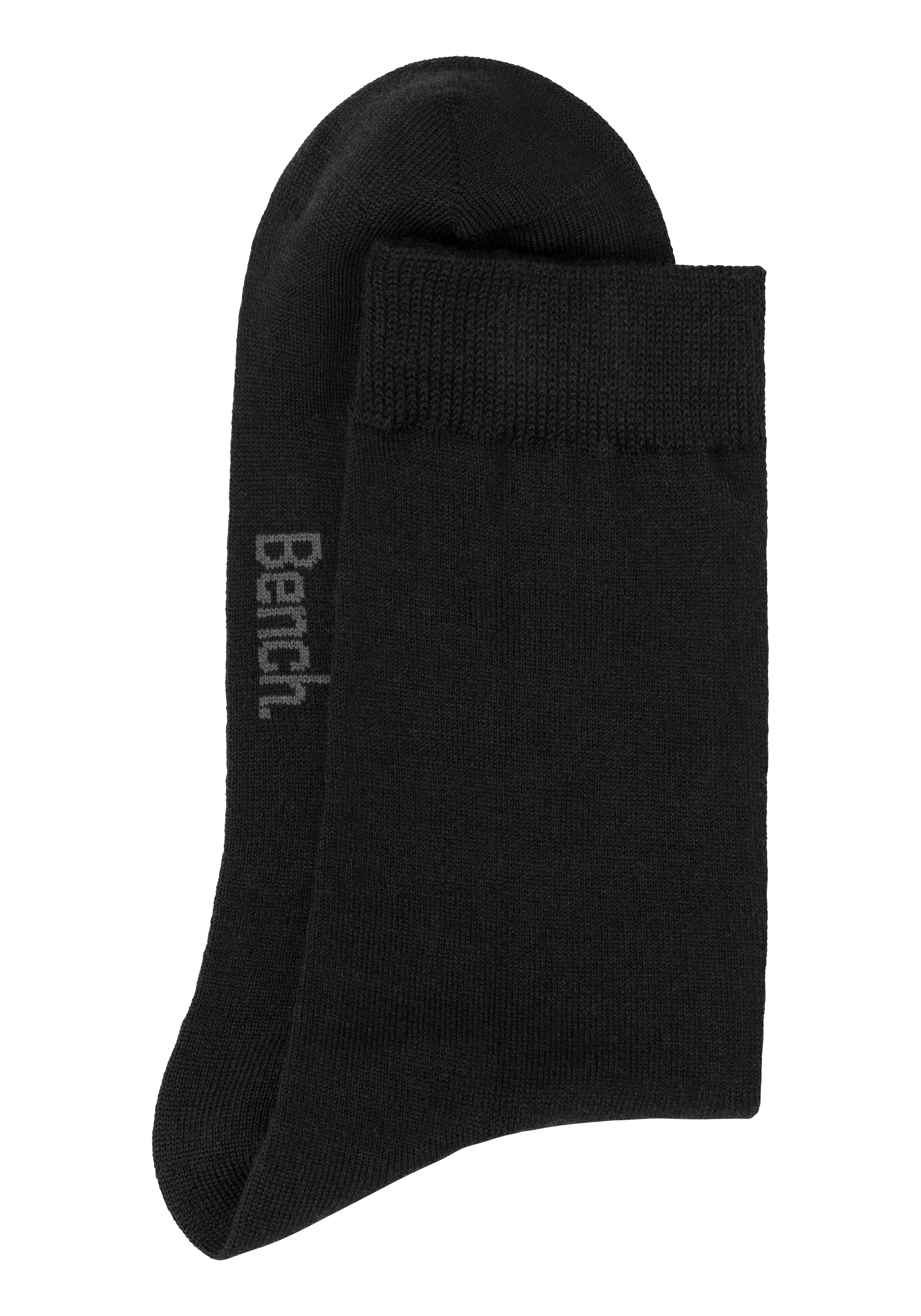 Bench. Socken »Damen«, (Packung, 3 Paar), aus flauschigem Material mit hohem Wollanteil