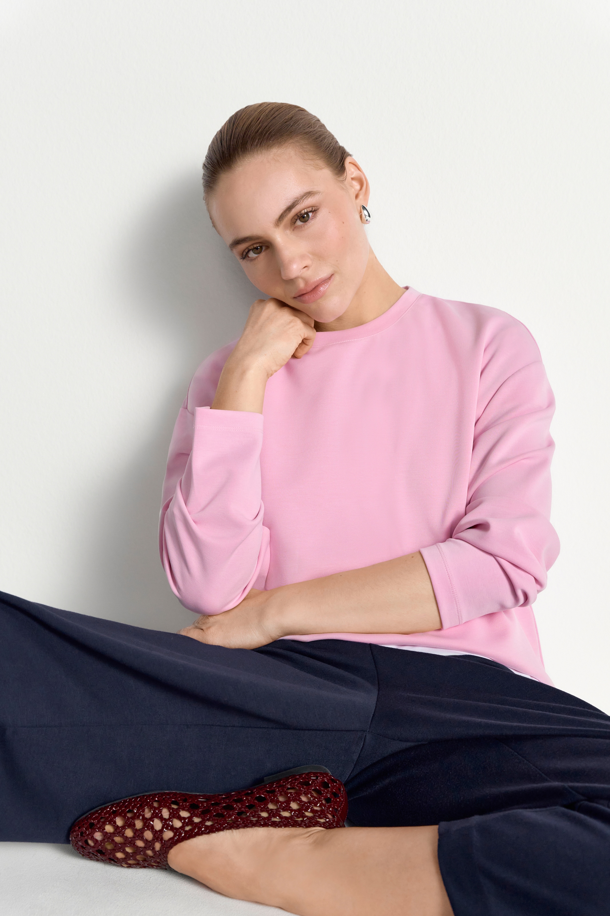 Image of RICHROYAL Sweatshirt, mit leicht überschnittenen Schultern