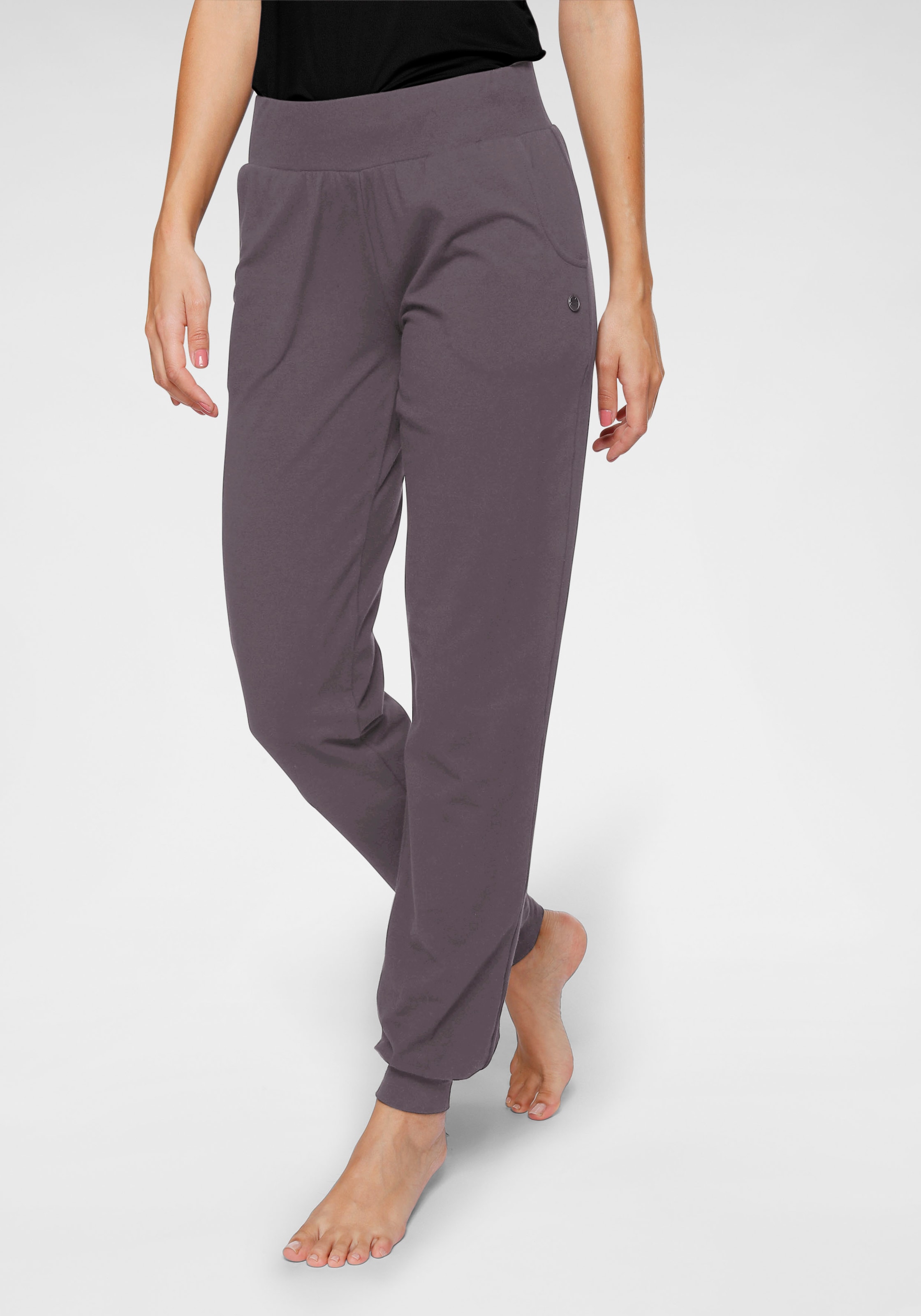 Ocean Sportswear Yogahose »Soulwear - Yoga & Relax Pants - Loose Fit« Seitliche Eingrifftaschen und Bündchen für bequemen Sitz